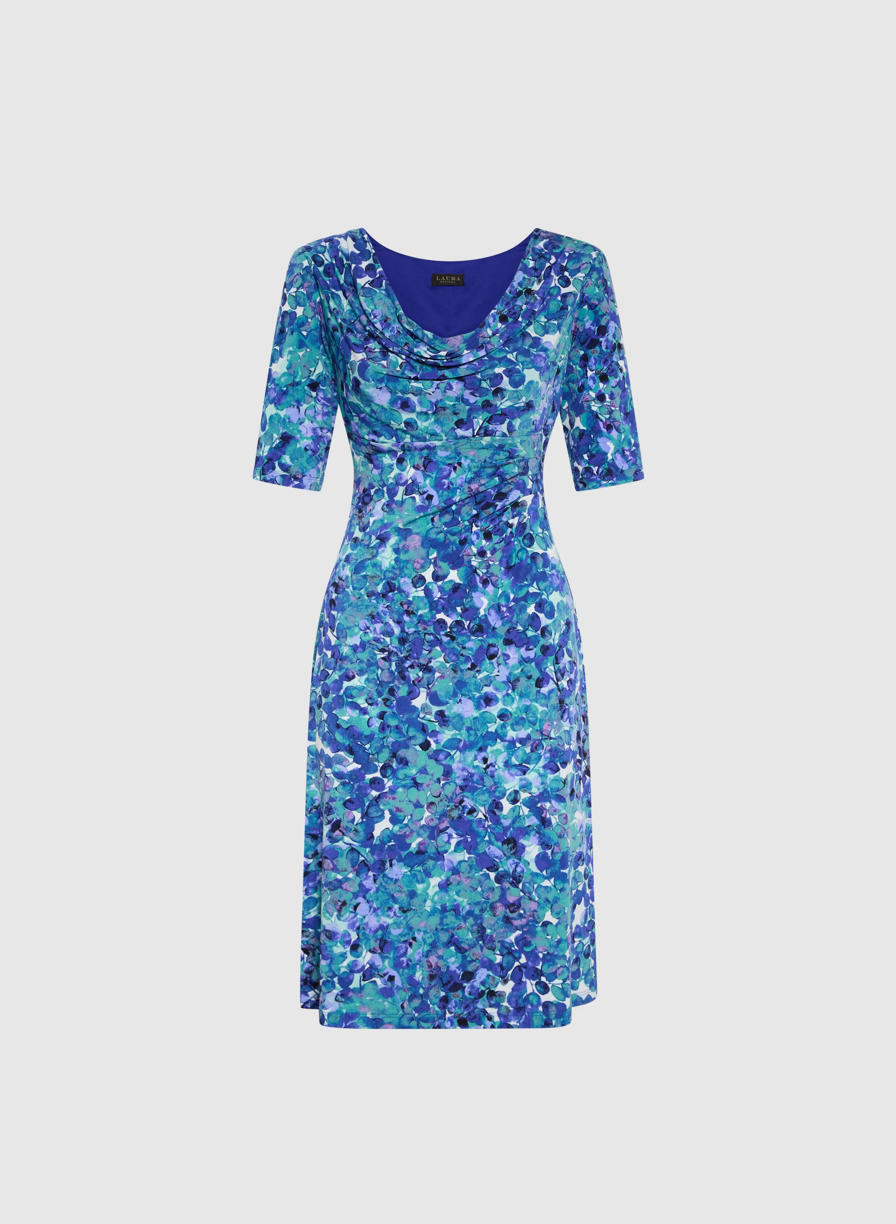 Floral Cowl Neck Dress sold by Laura product image thumbnail 5