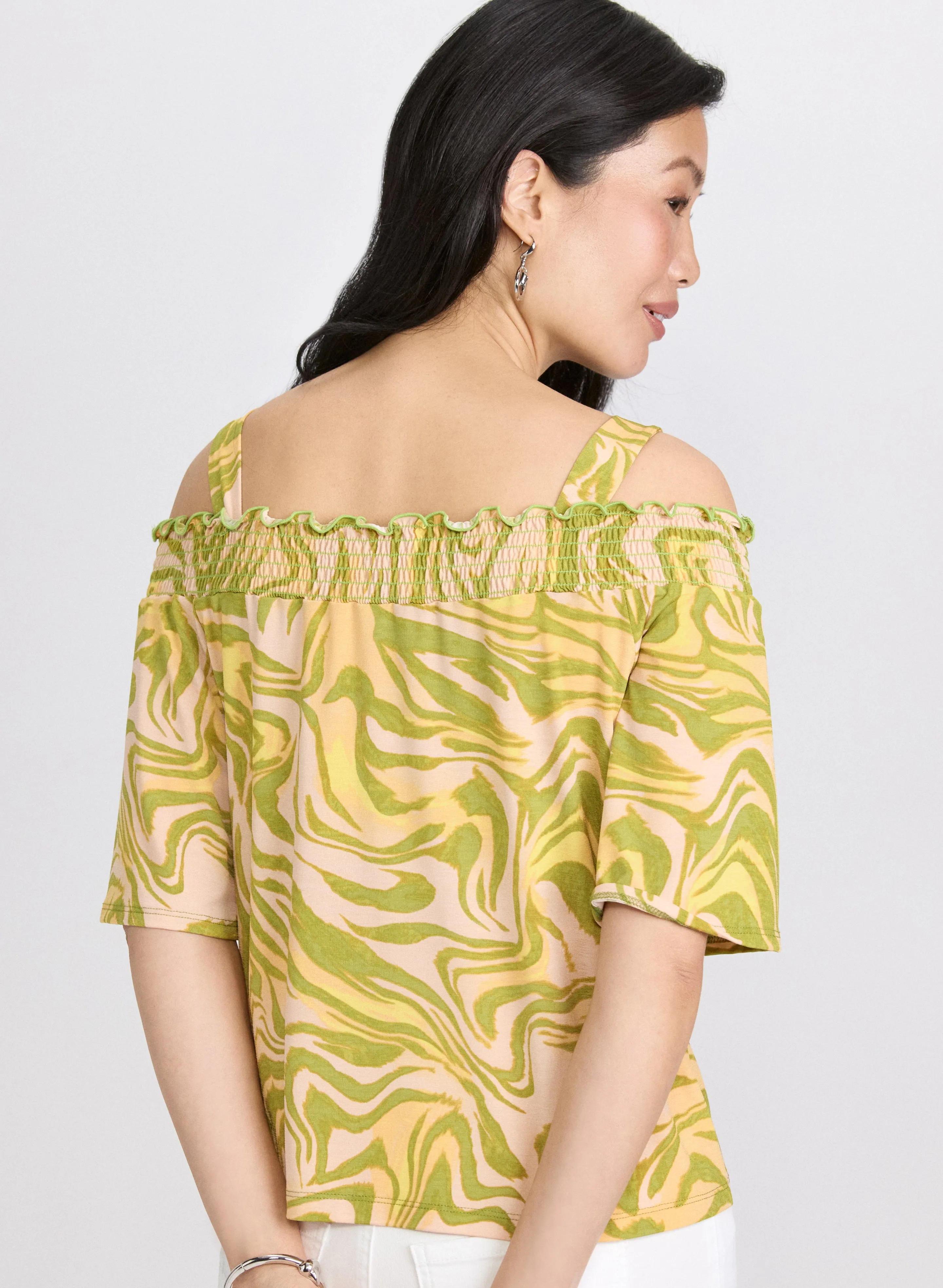 Abstract Off-Shoulder Top sold by Laura product image thumbnail 3