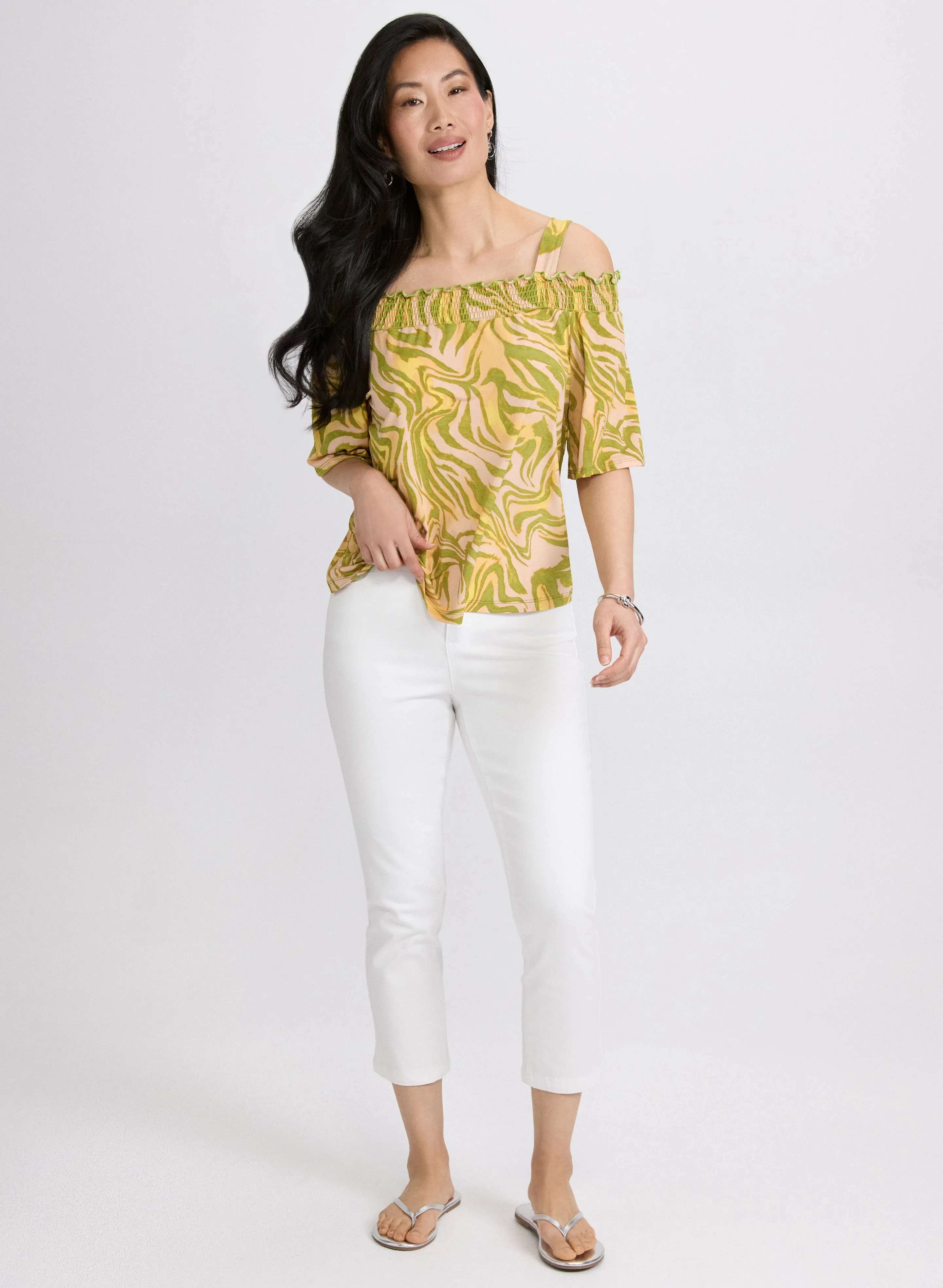 Abstract Off-Shoulder Top sold by Laura product image thumbnail 4