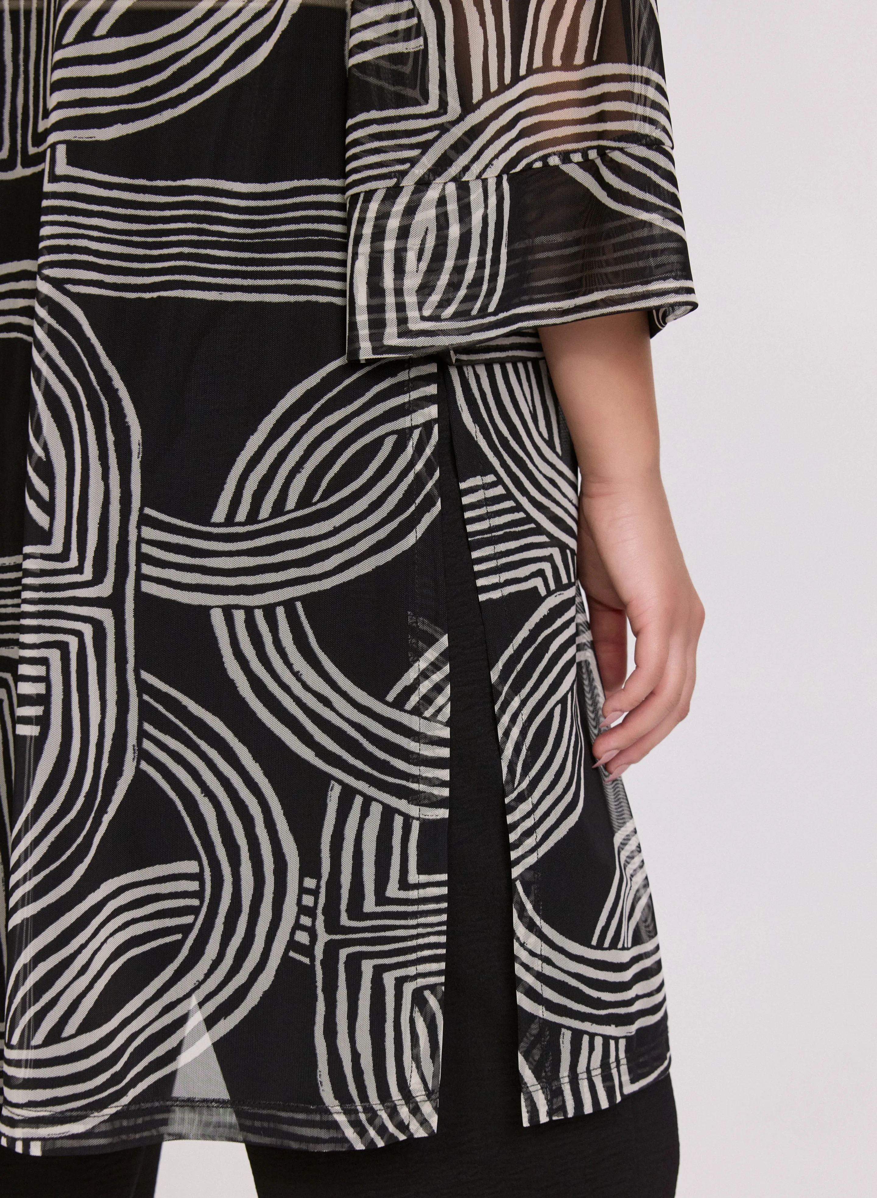 Geometric Mesh Cover-Up sold by Laura product image thumbnail 5