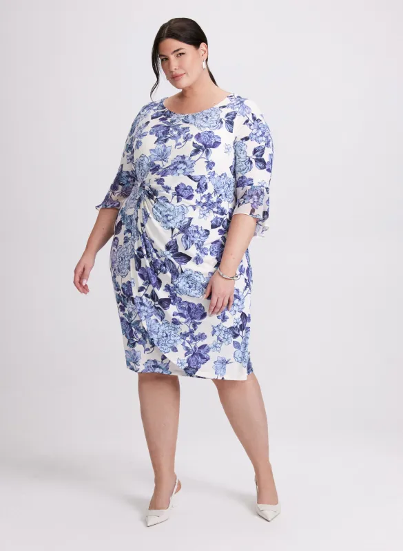 Floral Wrap Dress sold by Laura