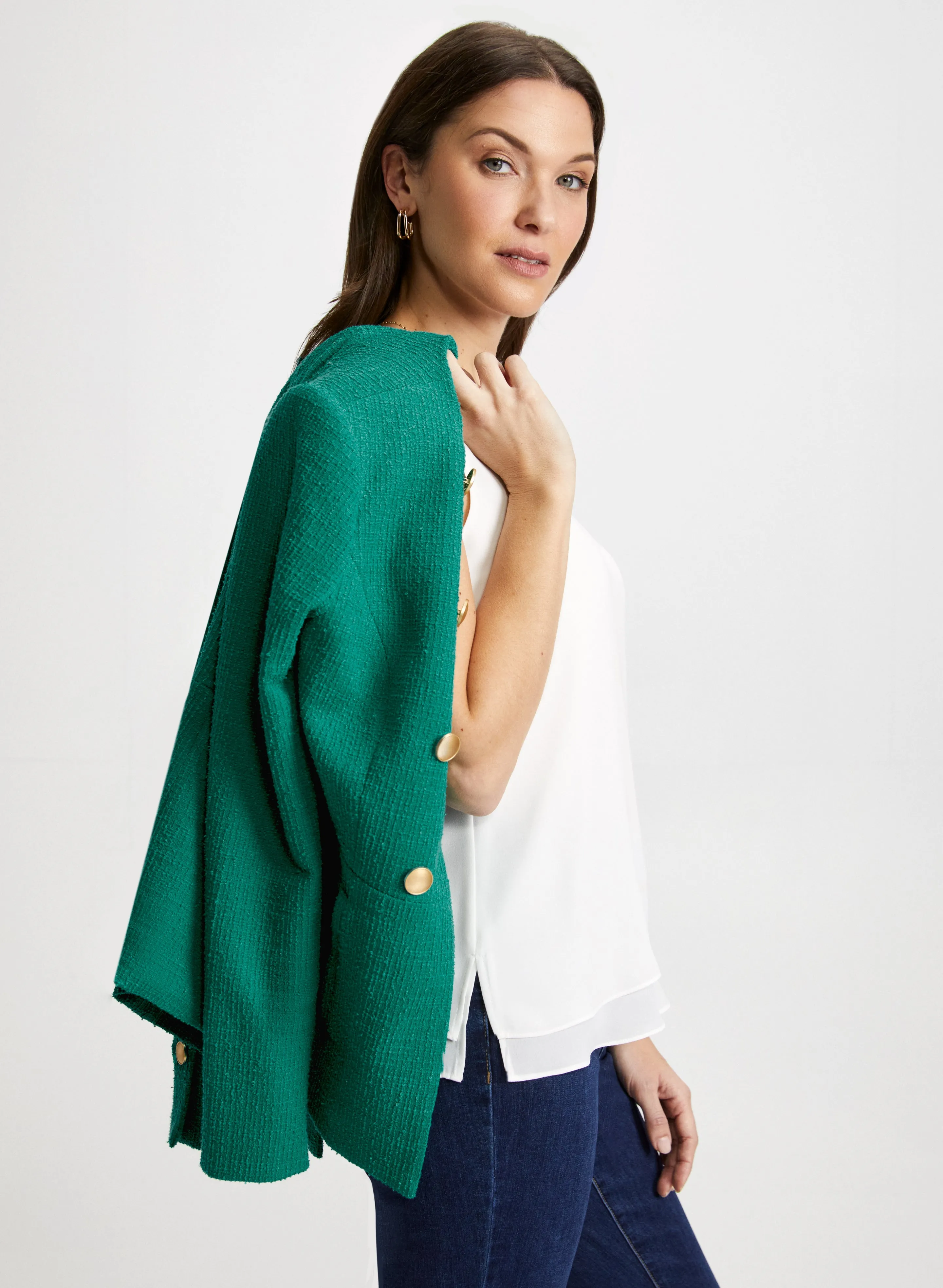 Sleeveless V-Neck Blouse sold by Laura product image thumbnail 5