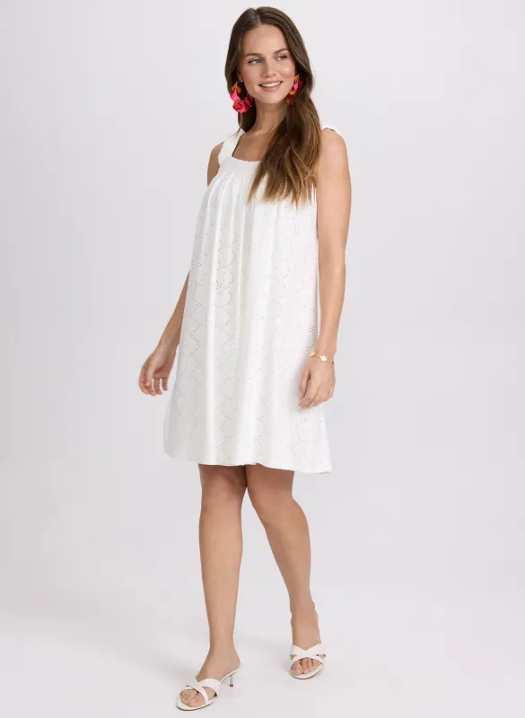 Eyelet Embroidered Dress sold by Laura