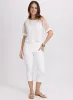 Short Sleeve Crochet Top sold by Laura