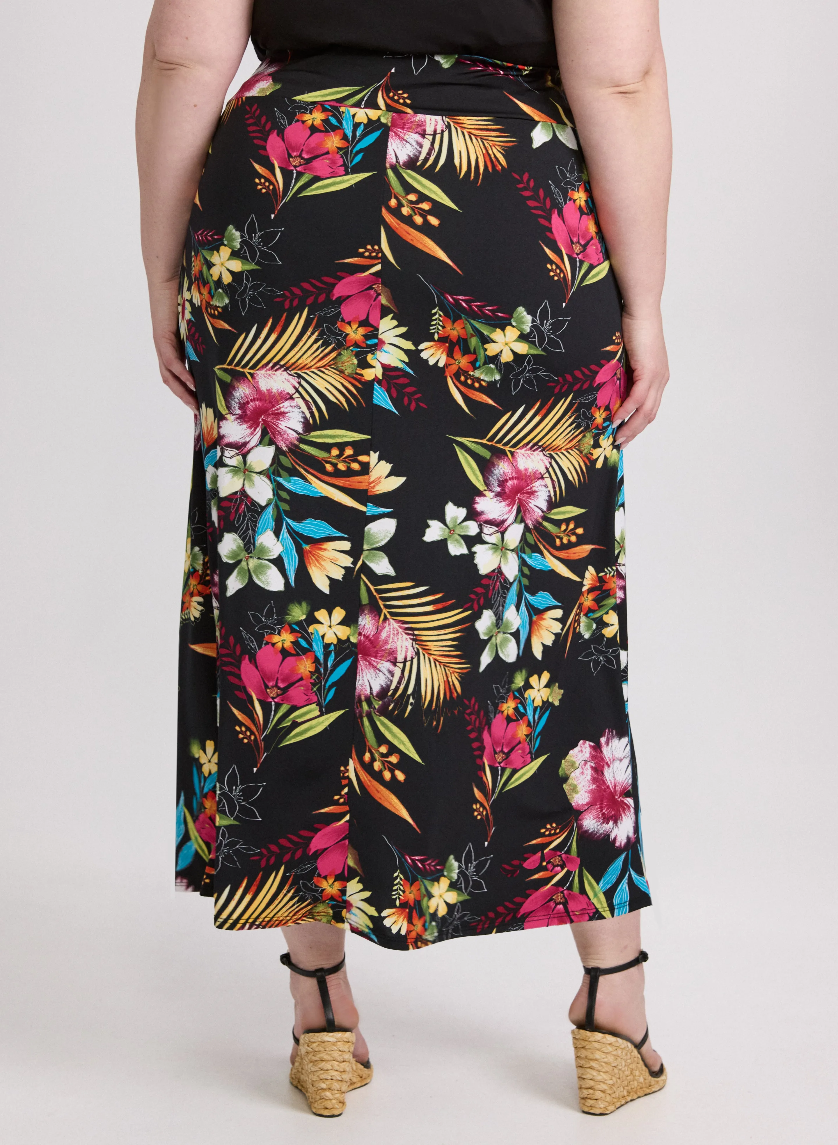 Floral Jersey Skirt sold by Laura product image thumbnail 3
