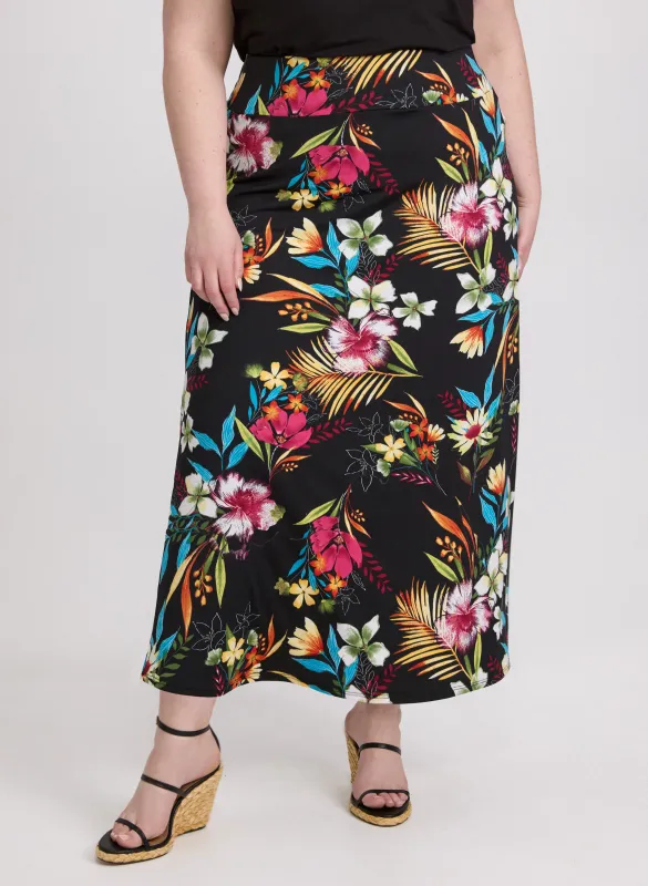 Floral Jersey Skirt sold by Laura