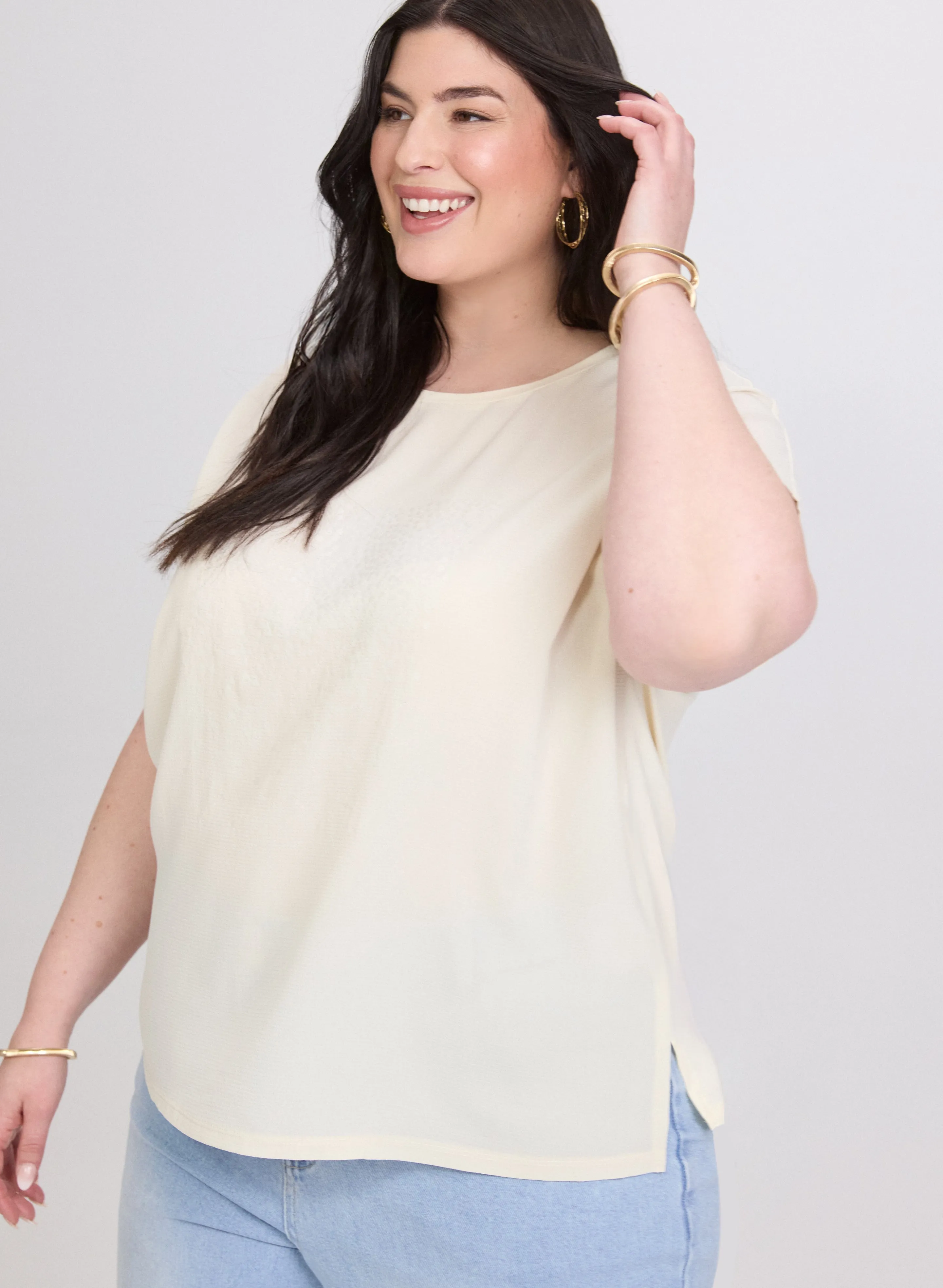 Matte Sequin Embellished Top sold by Laura product image thumbnail 2