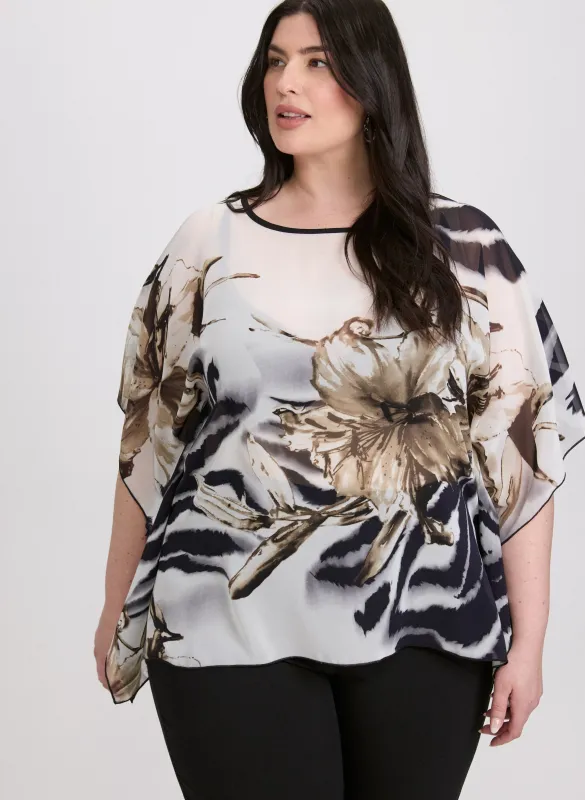 Floral Front Blouse sold by Laura