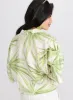 Tropical Tied-Hem Blouse sold by Laura