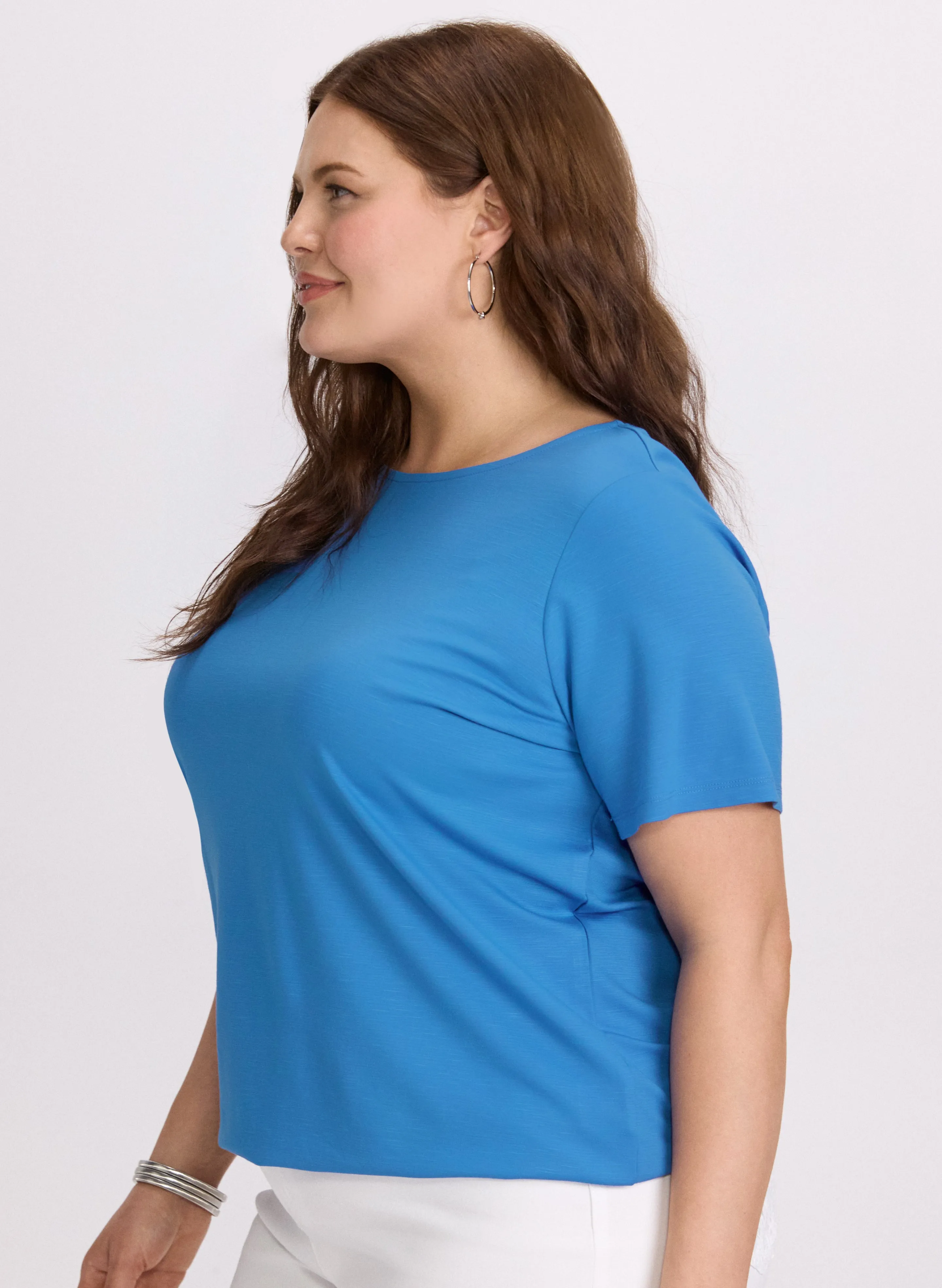 Drawstring Detail T-Shirt sold by Laura product image thumbnail 2