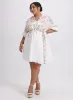 Floral 3/4 Sleeve Dress sold by Laura