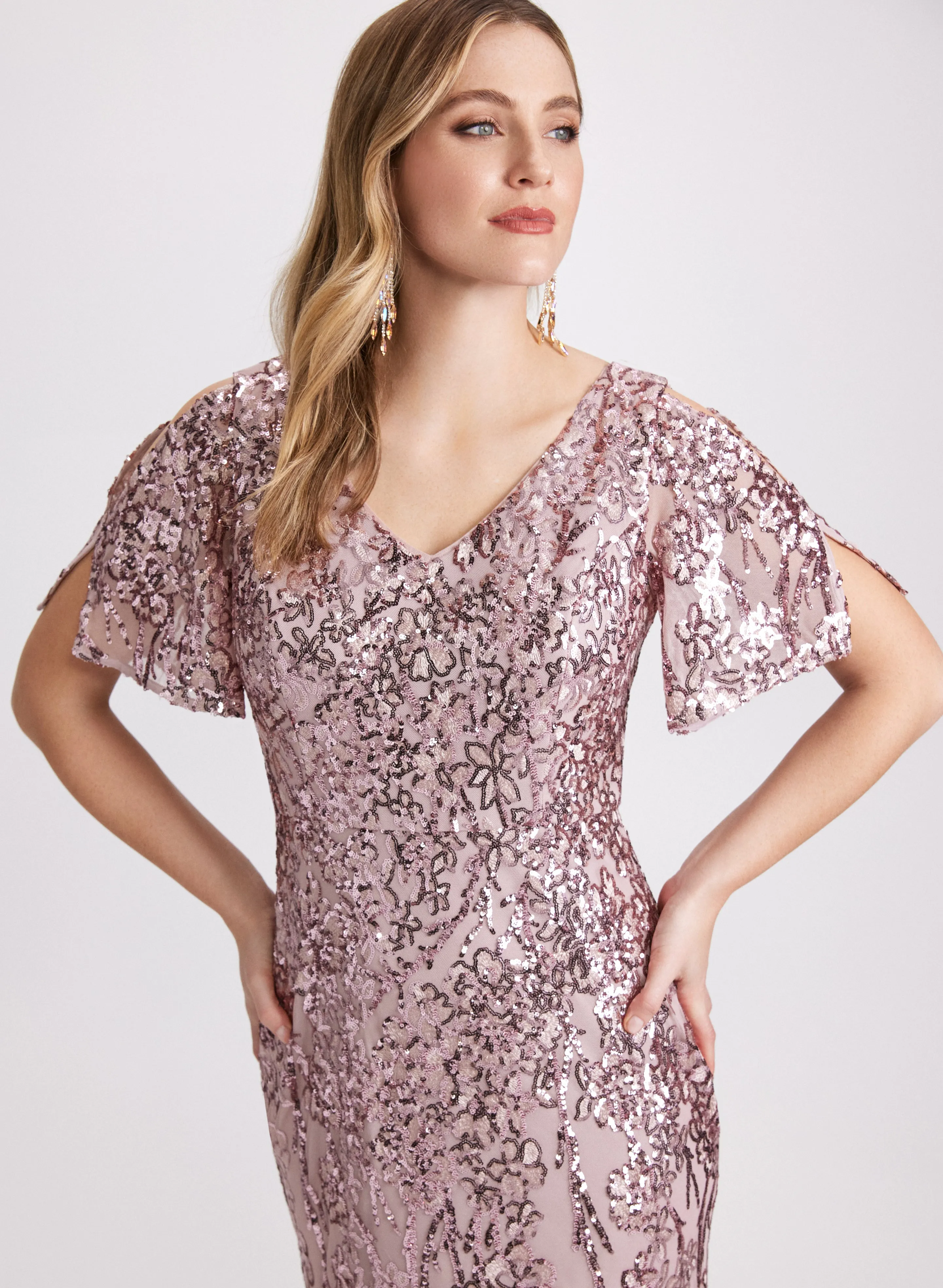 Sequin Maxi Dress sold by Laura product image thumbnail 4