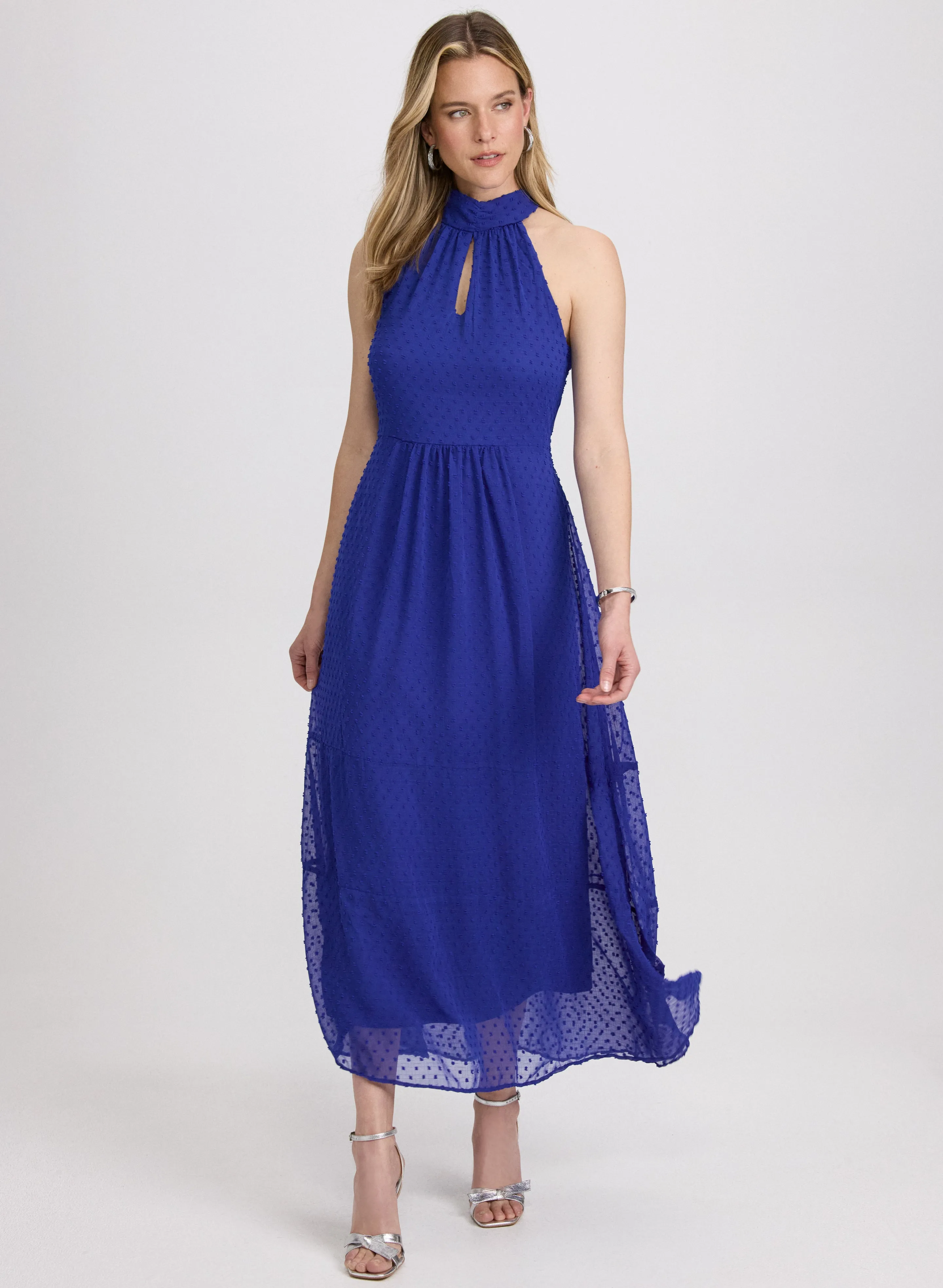 Halter Neck Midi Dress sold by Laura