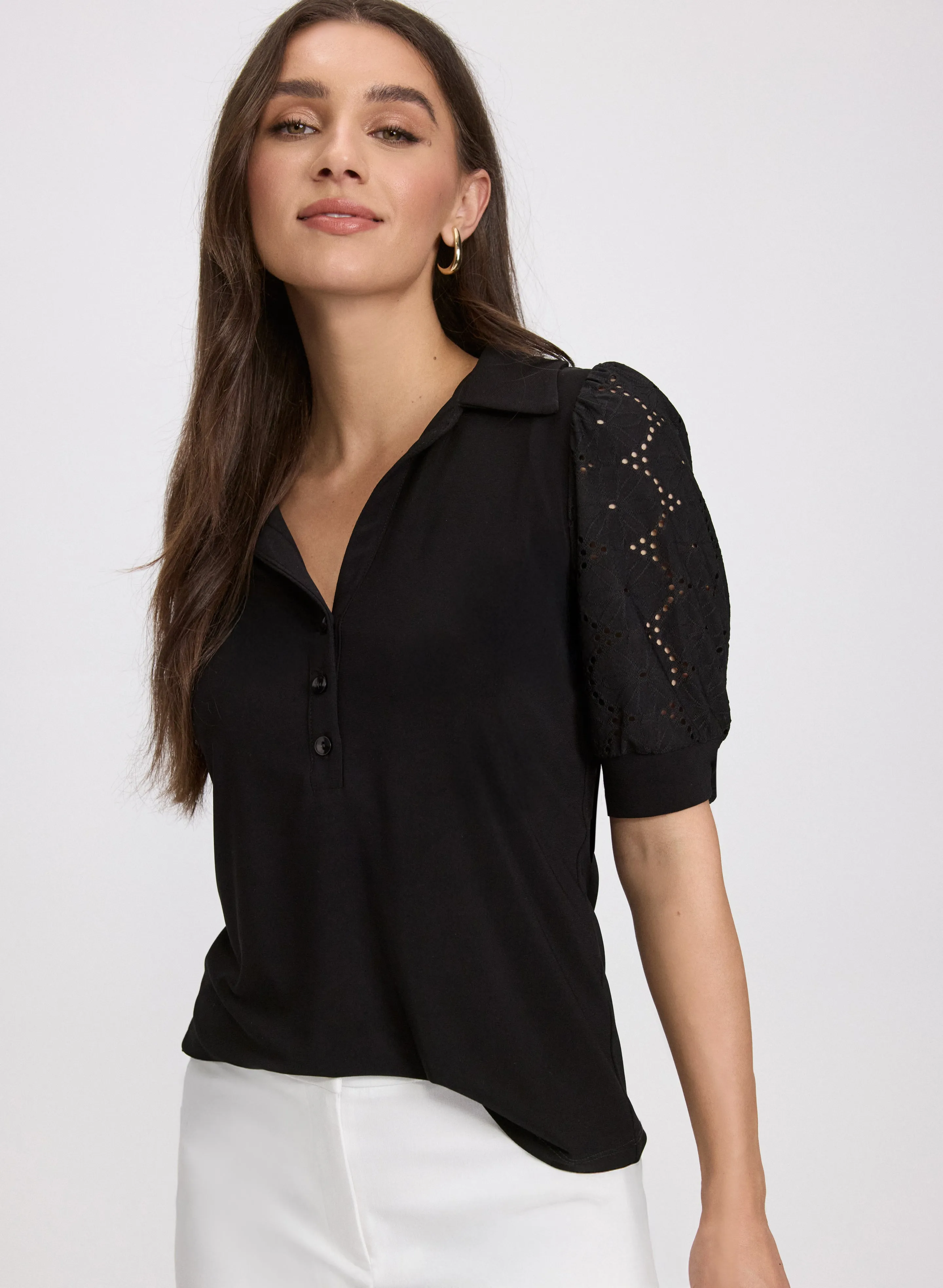 Puff Sleeve Top sold by Laura