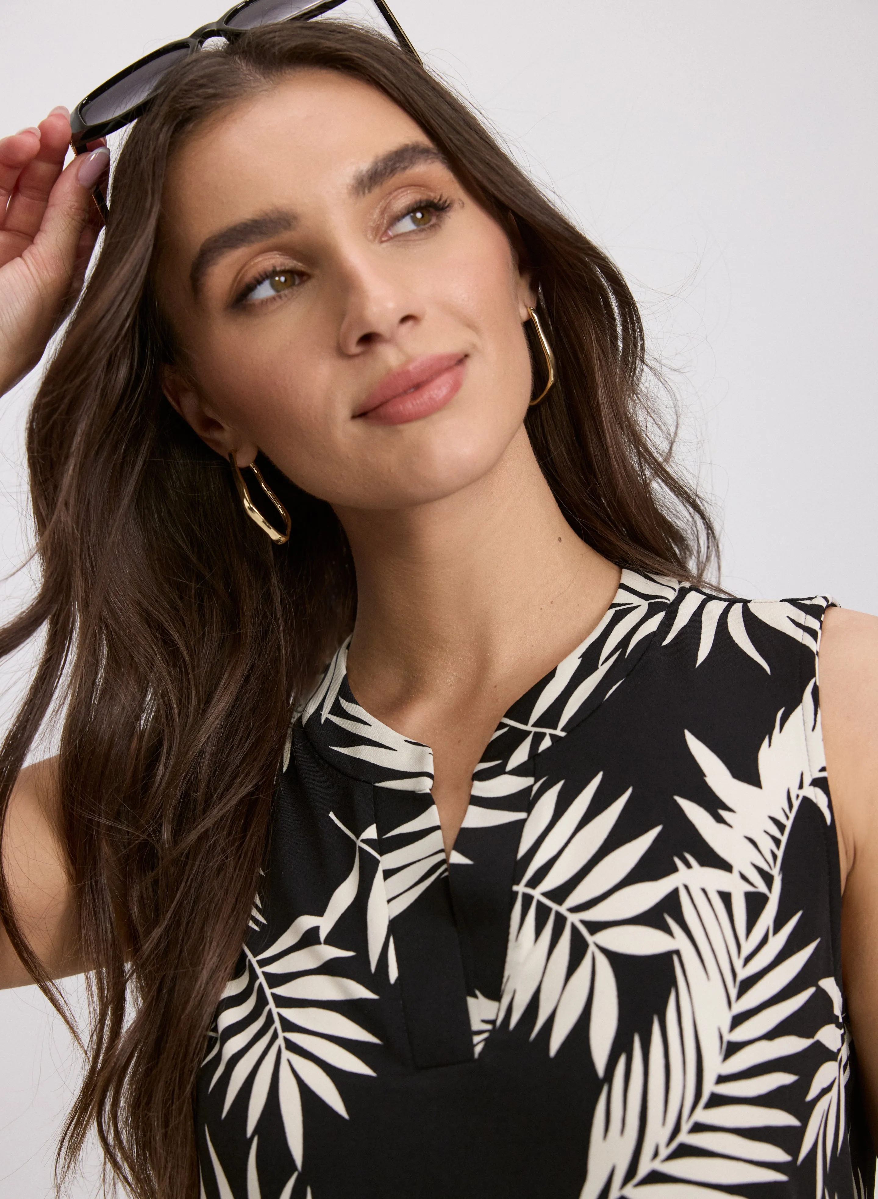 Palm Print Top sold by Laura product image thumbnail 5