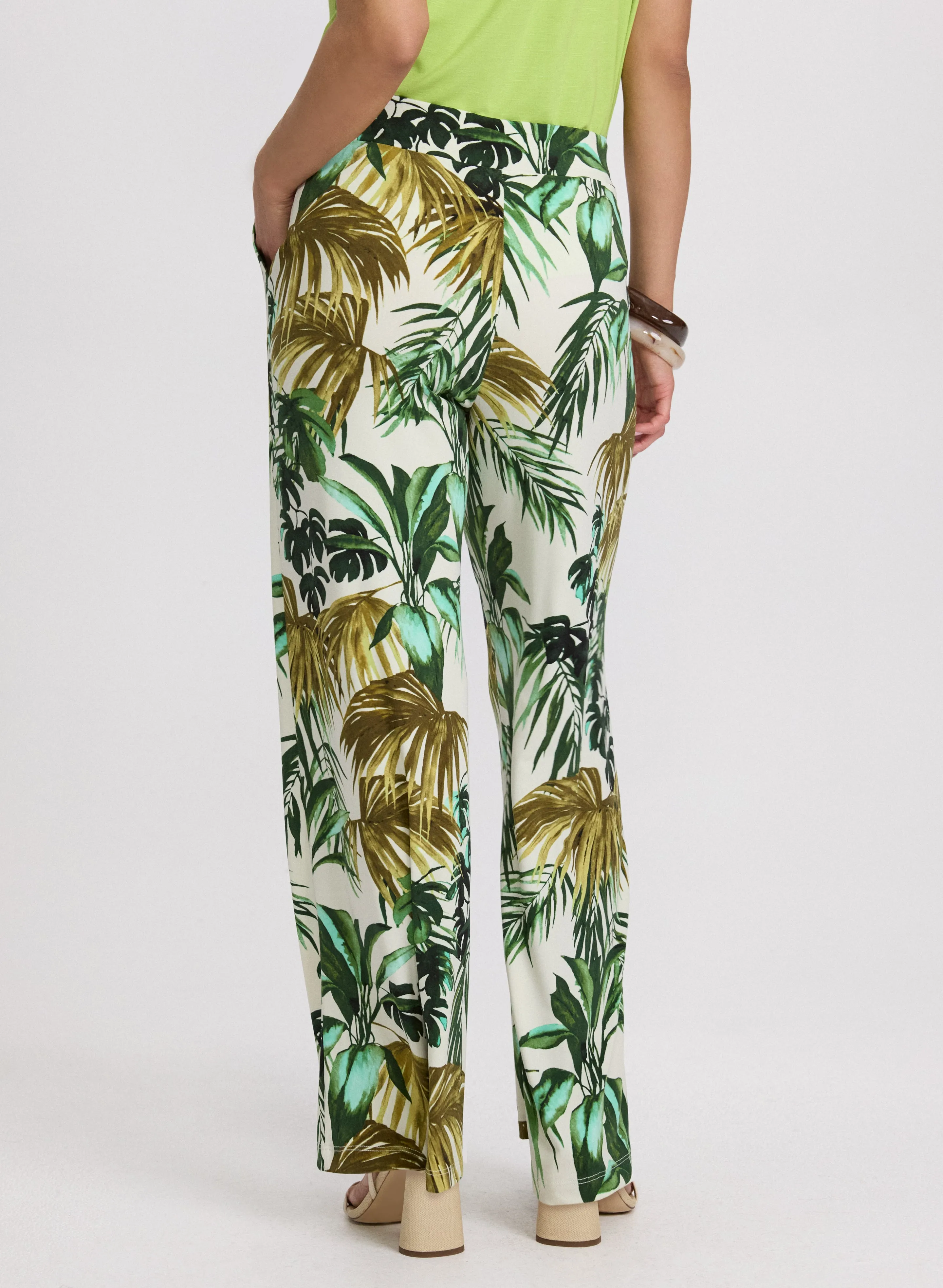 Olivia Leaf Print Pants sold by Laura product image thumbnail 2