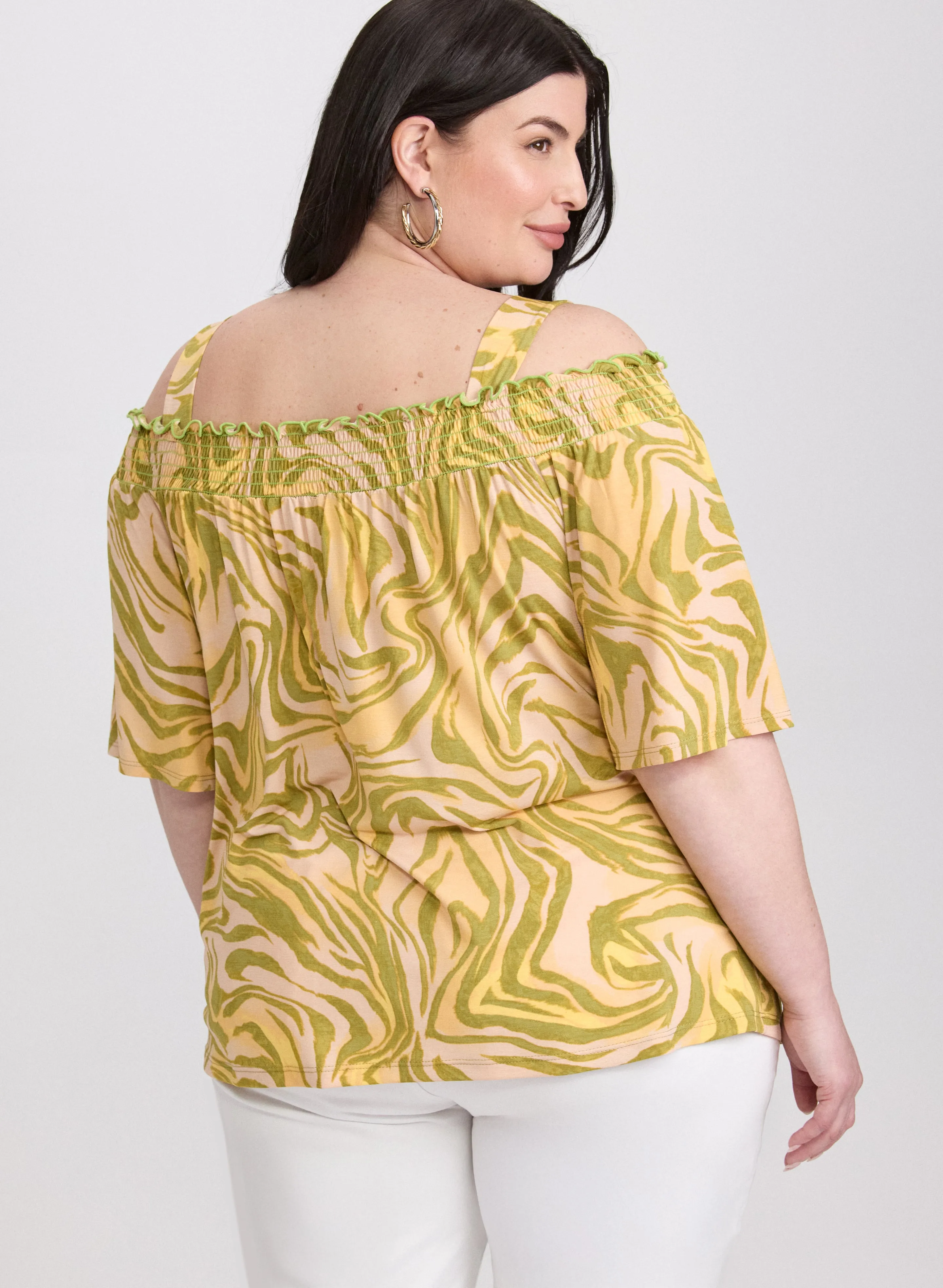Abstract Off-Shoulder Top sold by Laura product image thumbnail 4