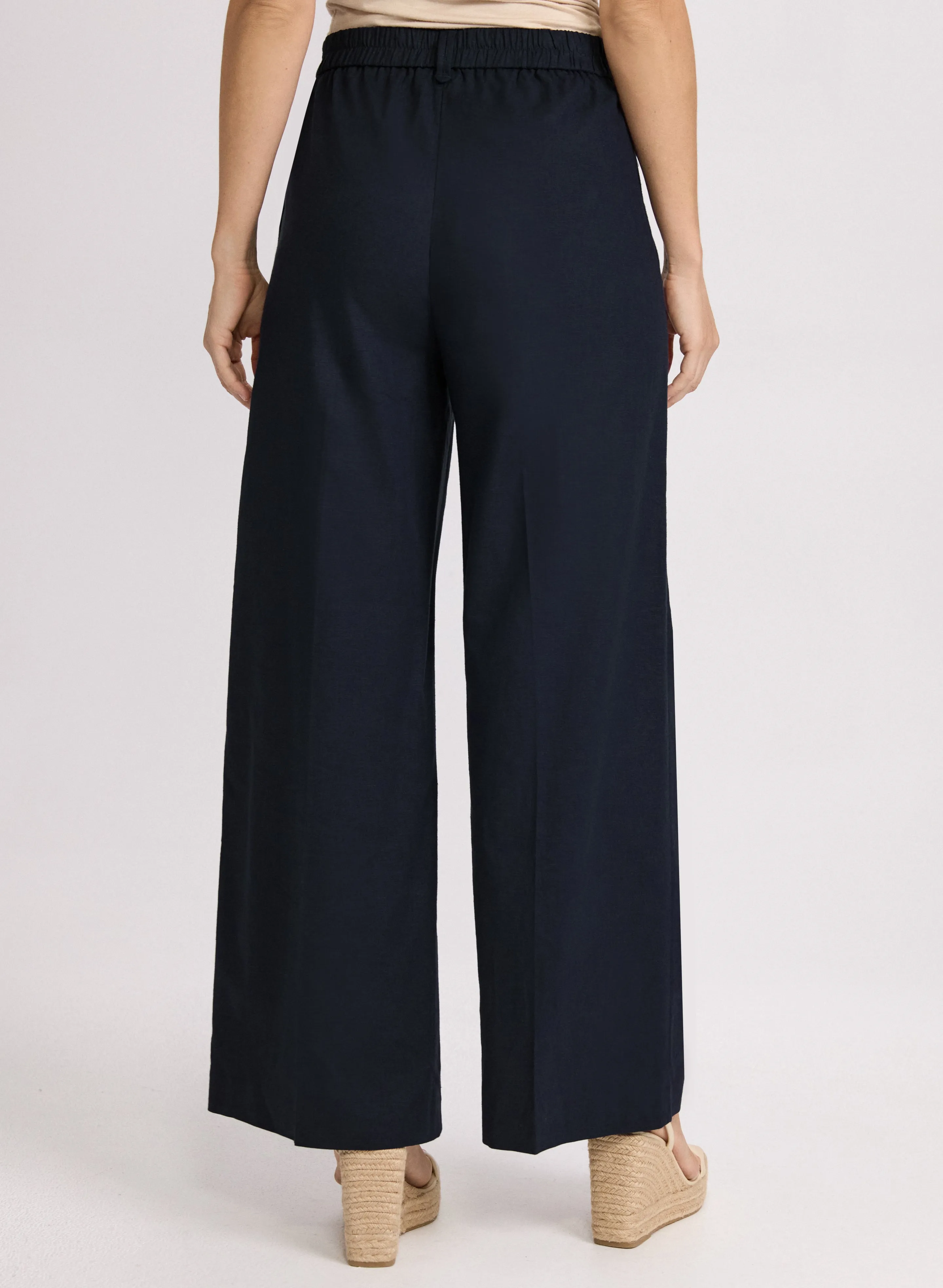 Olivia Linen-Blend Wide-Leg Pants sold by Laura product image thumbnail 3