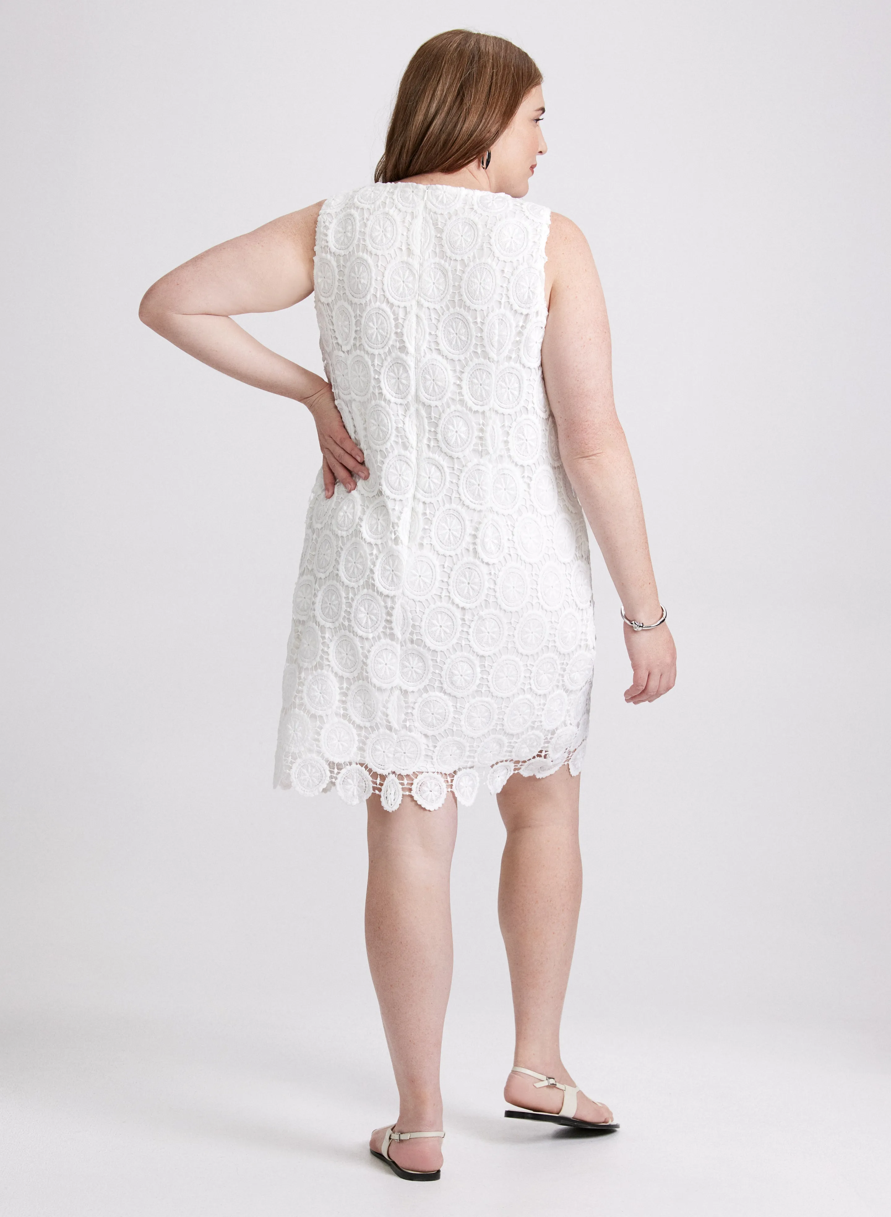 Sleeveless Crochet Dress sold by Laura product image thumbnail 3