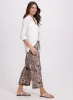Abstract Linen-Blend Capris sold by Laura