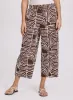 Abstract Linen-Blend Capris sold by Laura