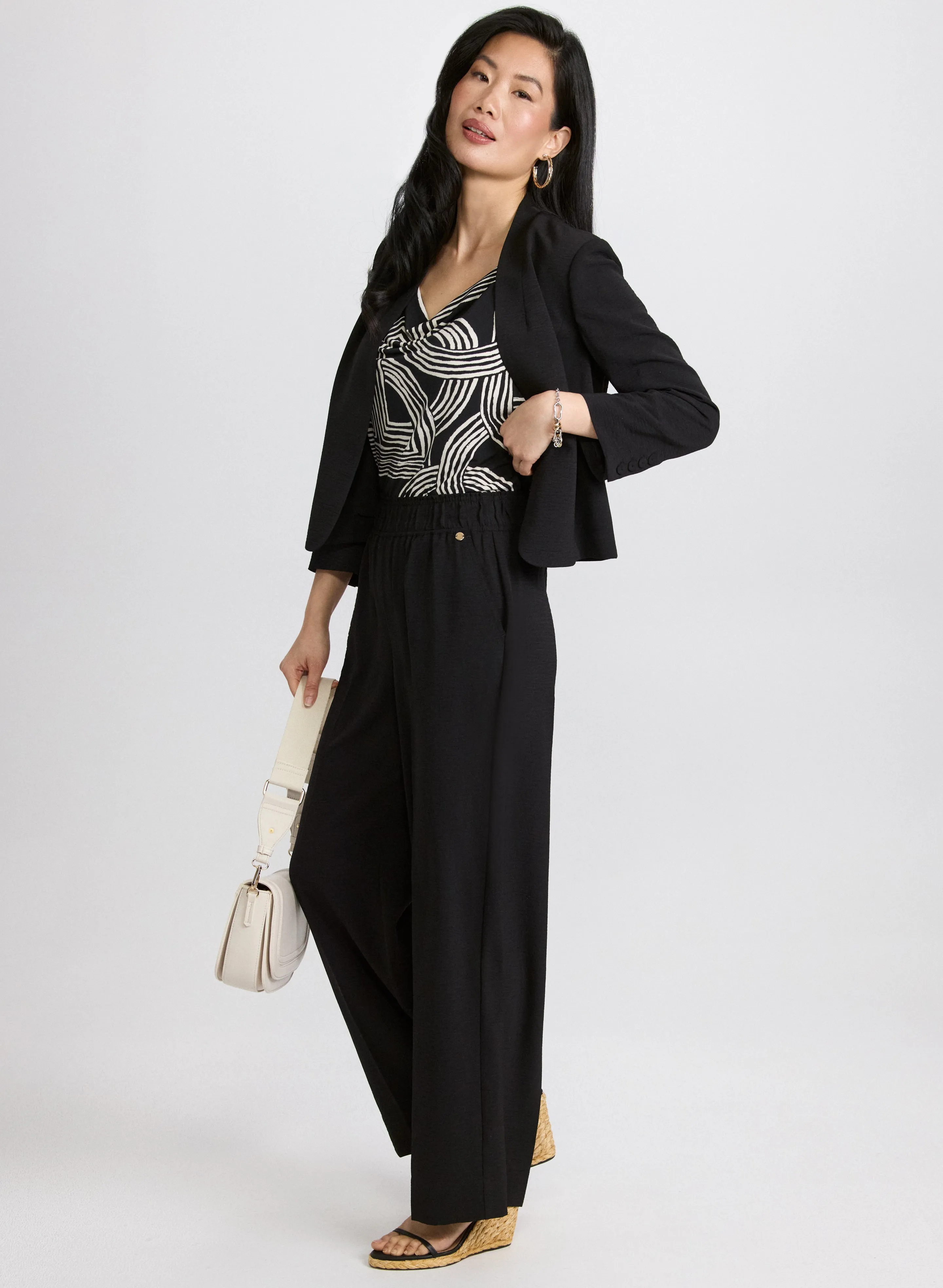 Pull-On Wide-Leg Pants sold by Laura product image thumbnail 2