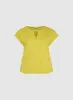 Keyhole Cut-Out T-Shirt sold by Laura