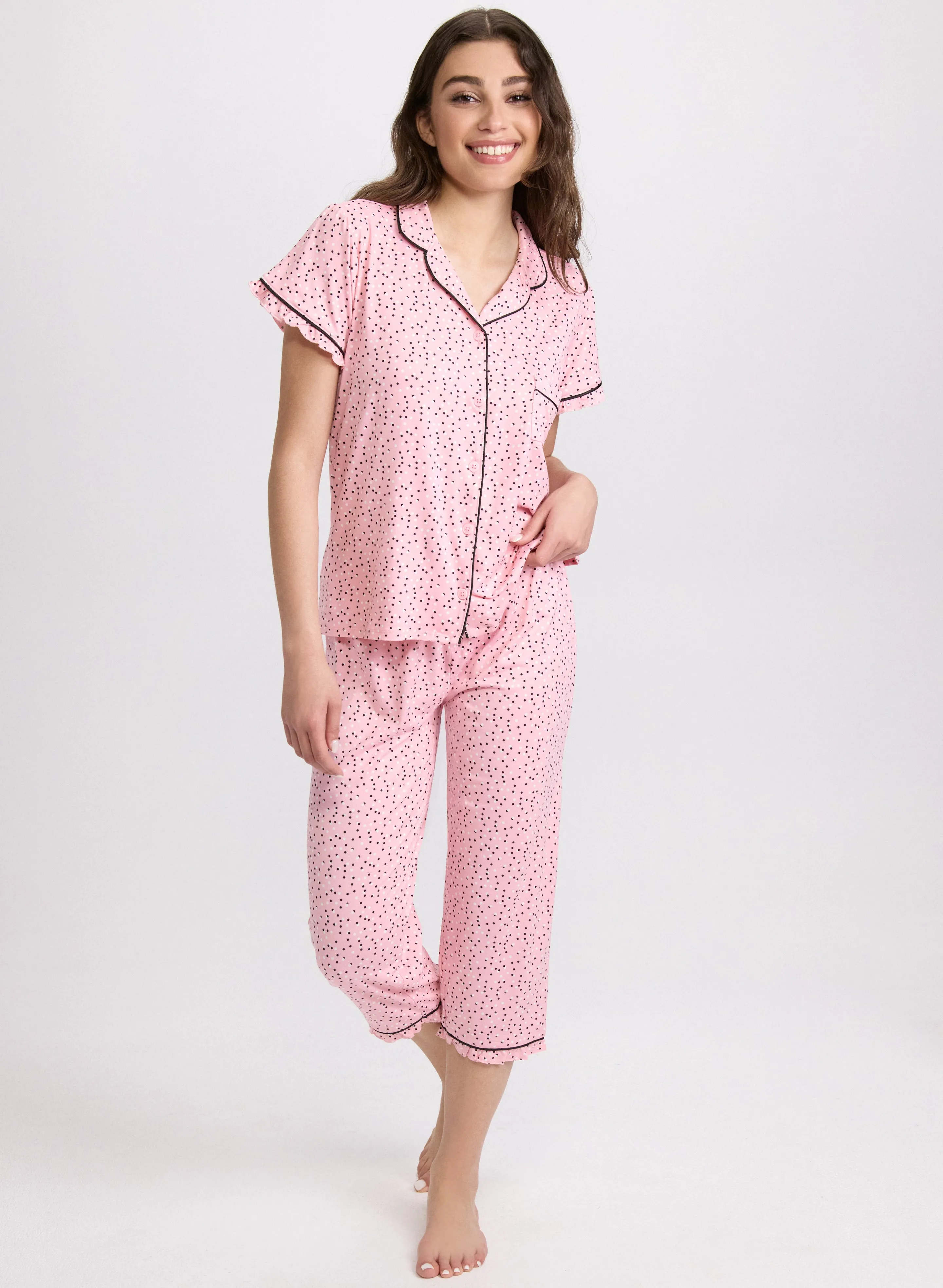 Polka Dot Pyjama Set sold by Laura