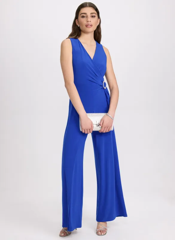 Embellished Wide-Leg Jumpsuit sold by Laura