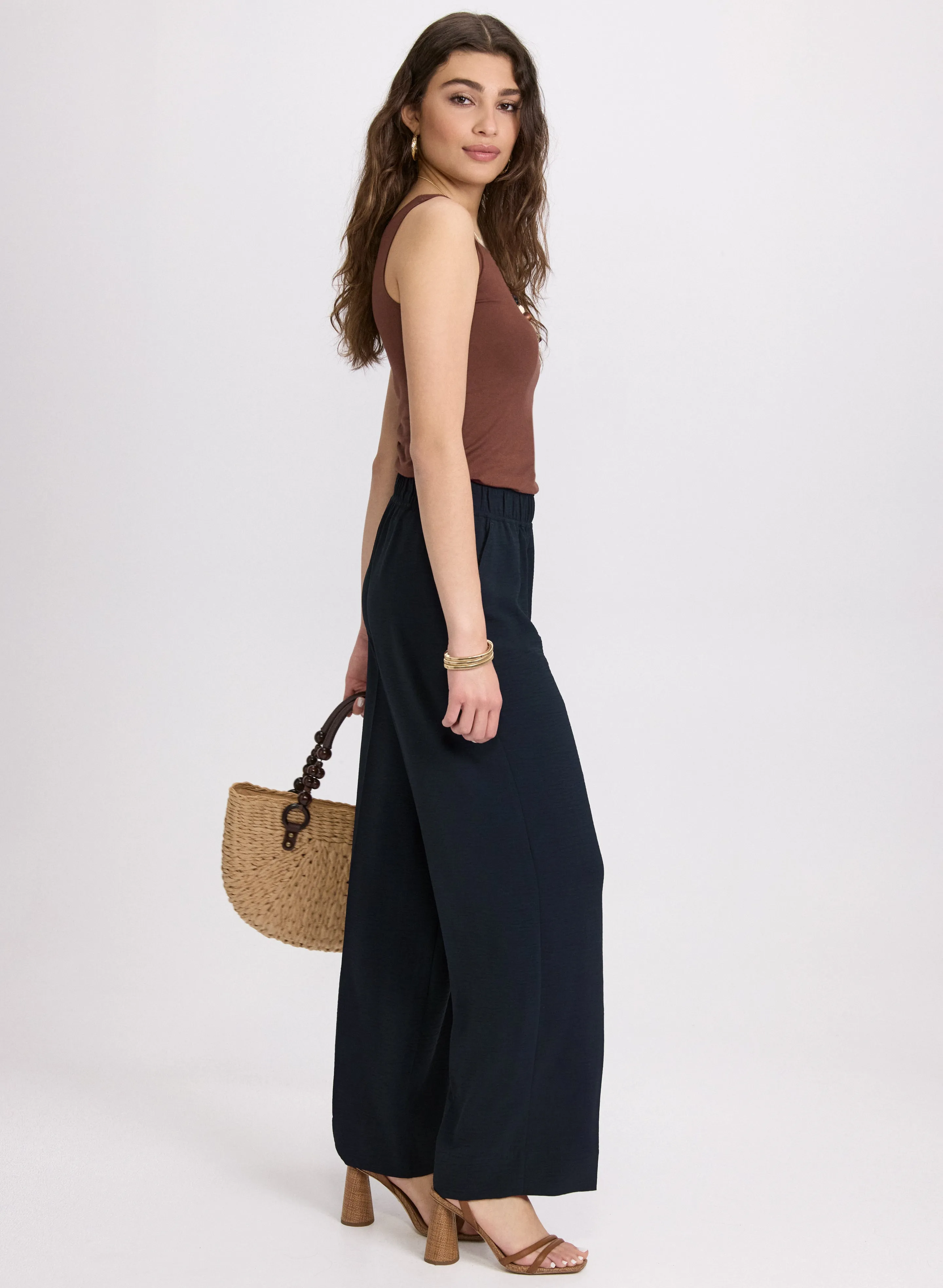 Pull-On Wide-Leg Pants sold by Laura product image thumbnail 5