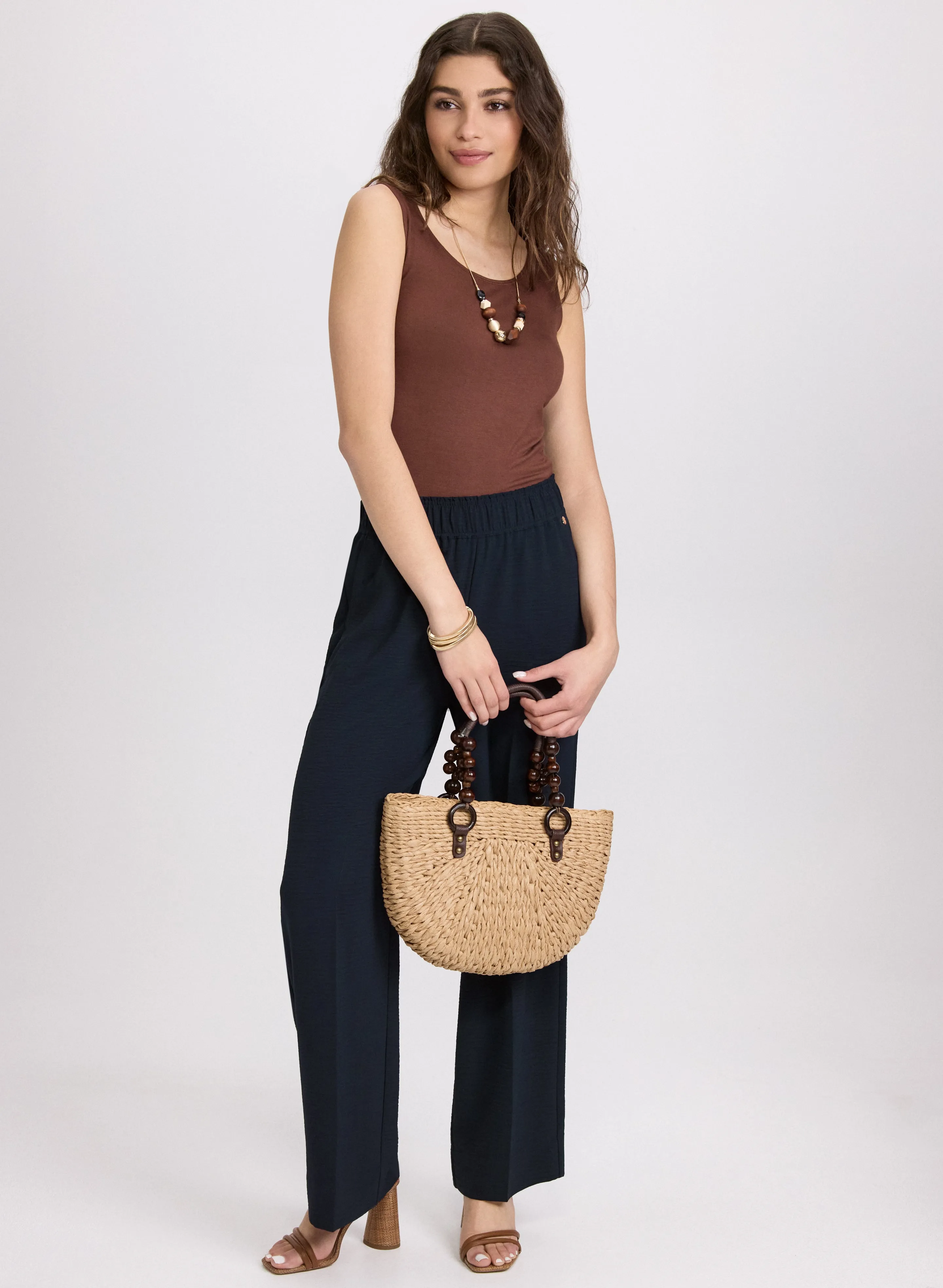 Pull-On Wide-Leg Pants sold by Laura product image thumbnail 3