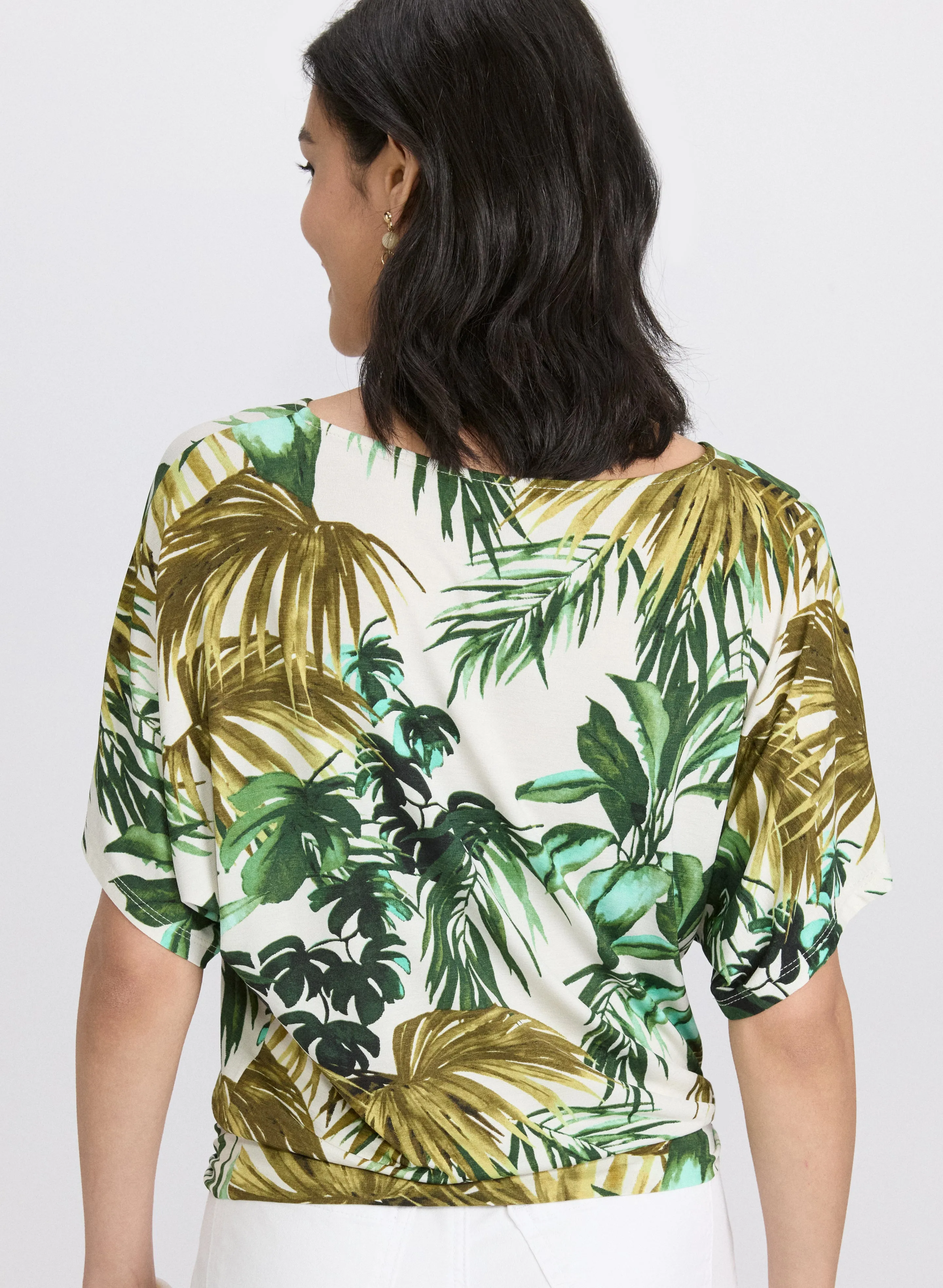 Tropical Print Top sold by Laura product image thumbnail 3