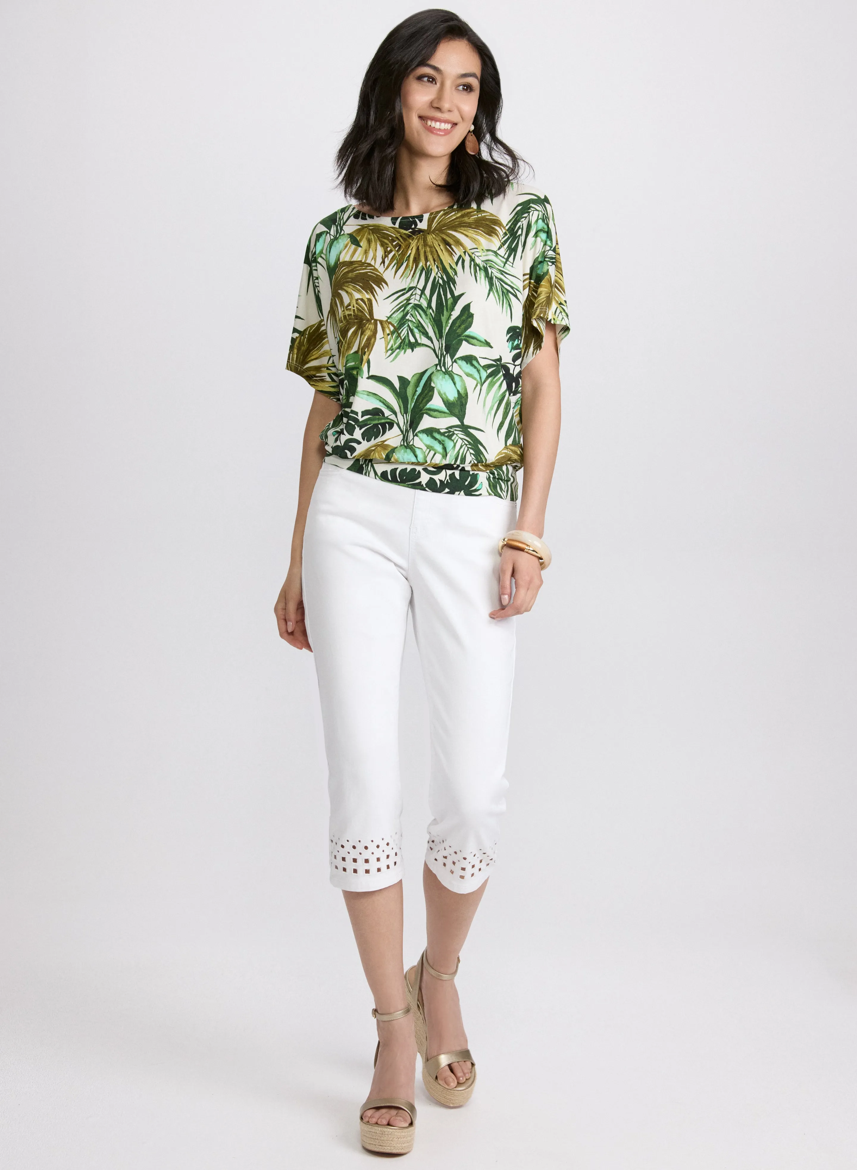 Tropical Print Top sold by Laura product image thumbnail 4