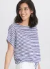 Striped Drawstring Top sold by Laura