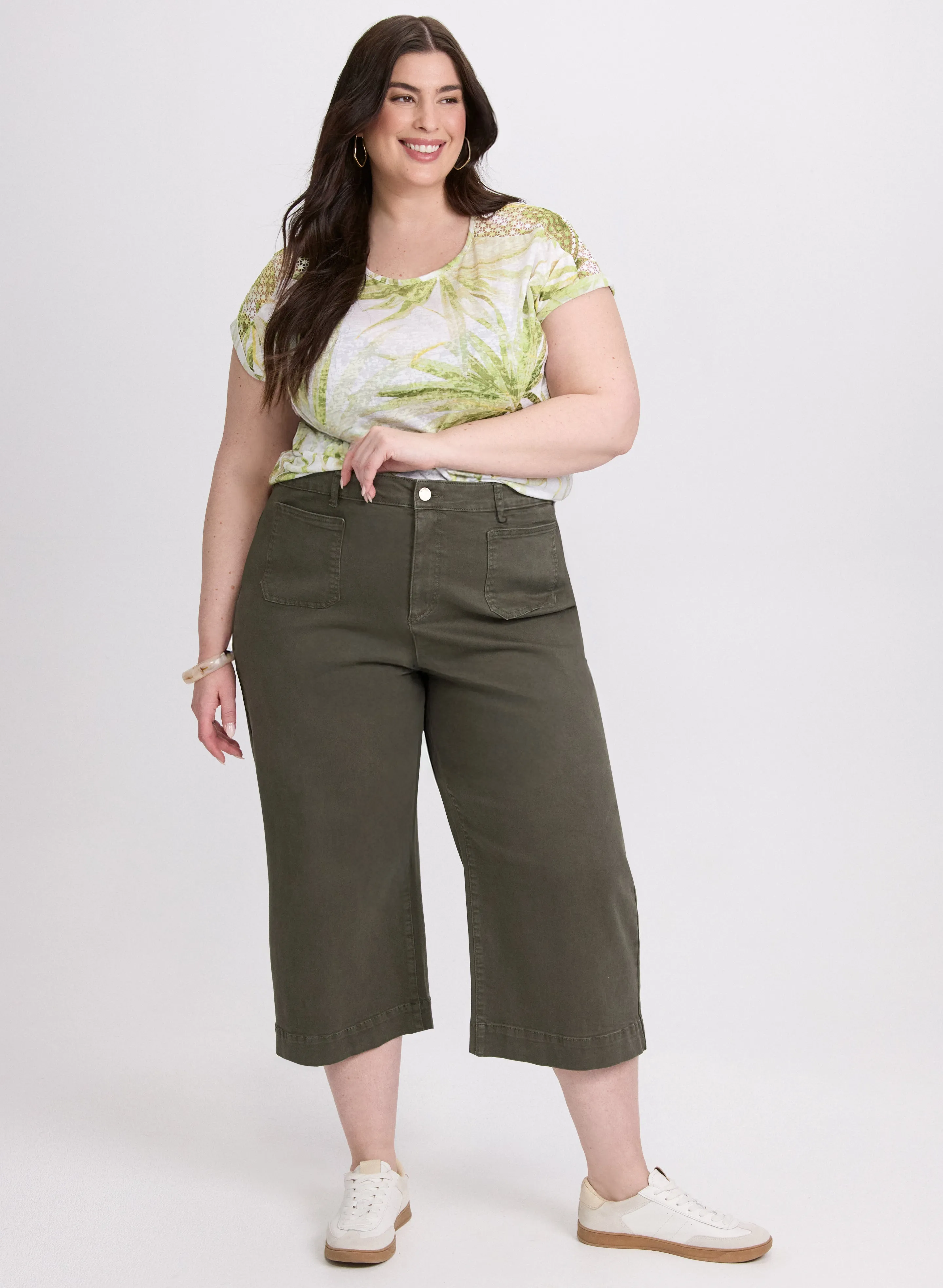 Tropical Print T-Shirt sold by Laura product image thumbnail 3