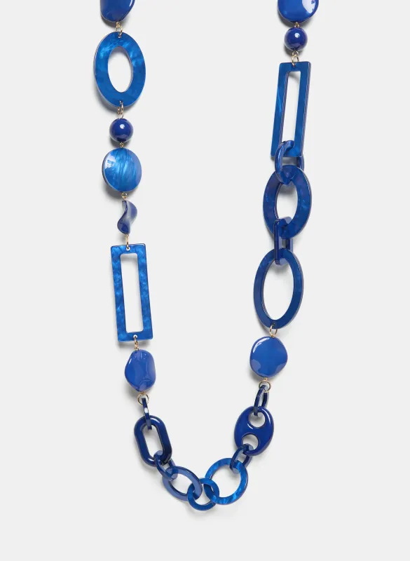 Resin Long Necklace sold by Laura