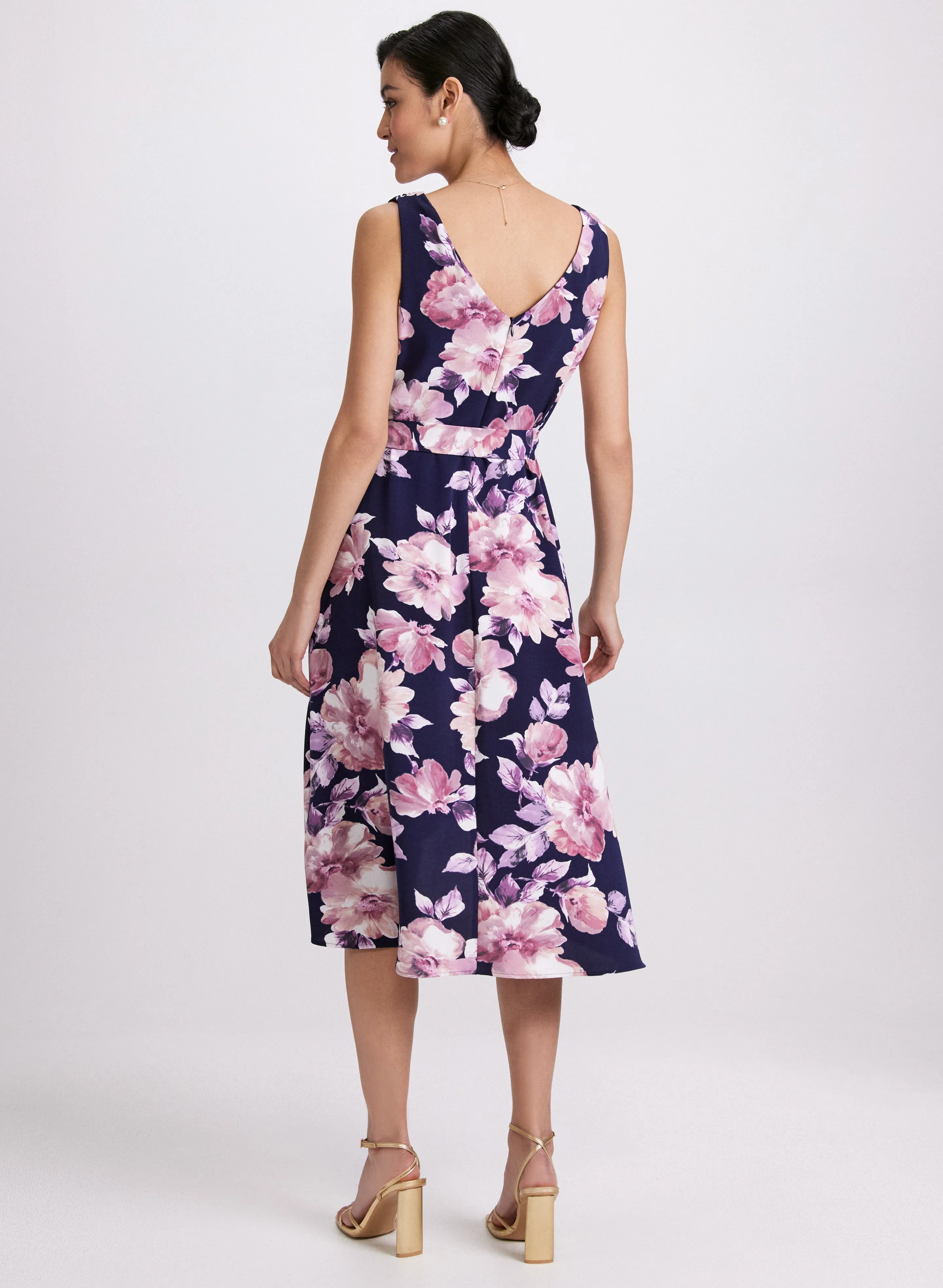 Sleeveless Floral Dress sold by Laura product image thumbnail 4