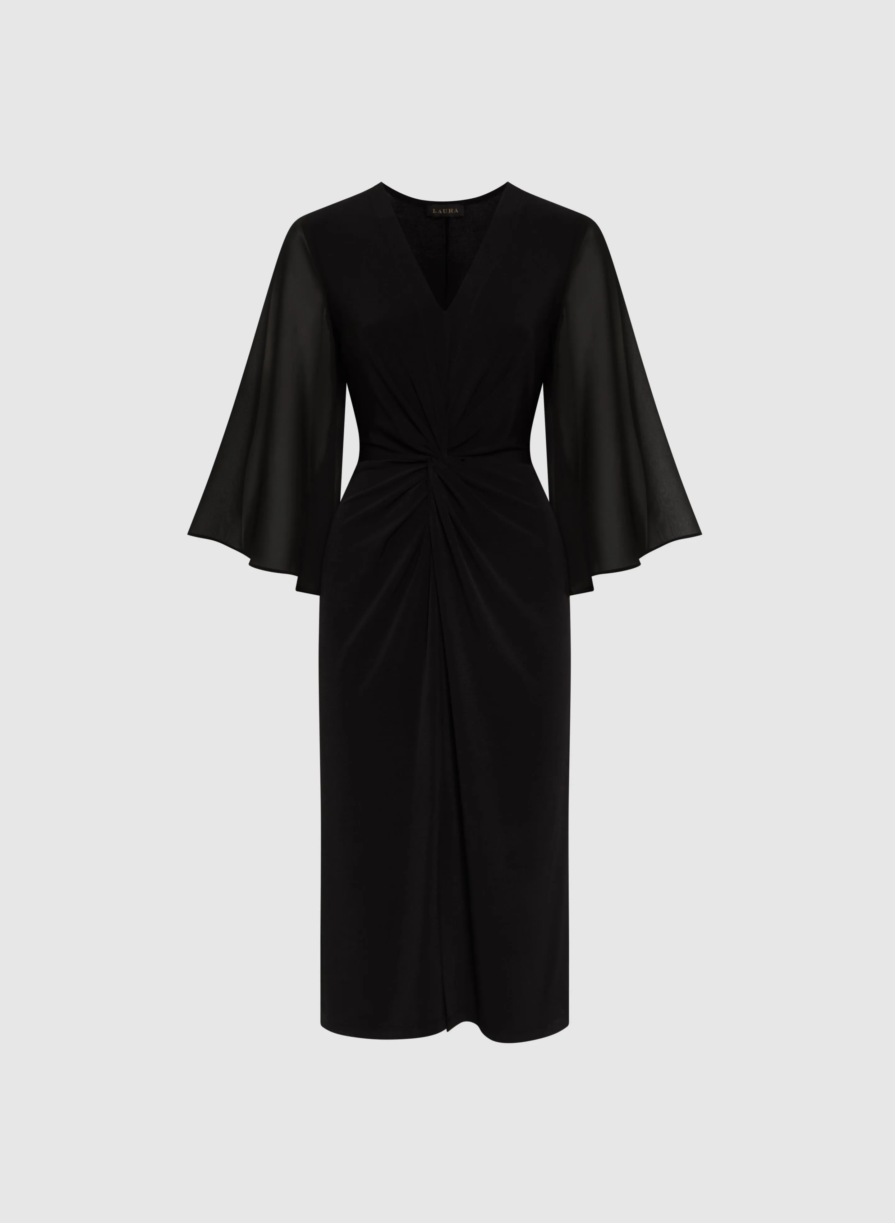 Chiffon Sleeve Dress sold by Laura product image thumbnail 5