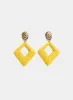 Raffia Drop Earrings sold by Laura