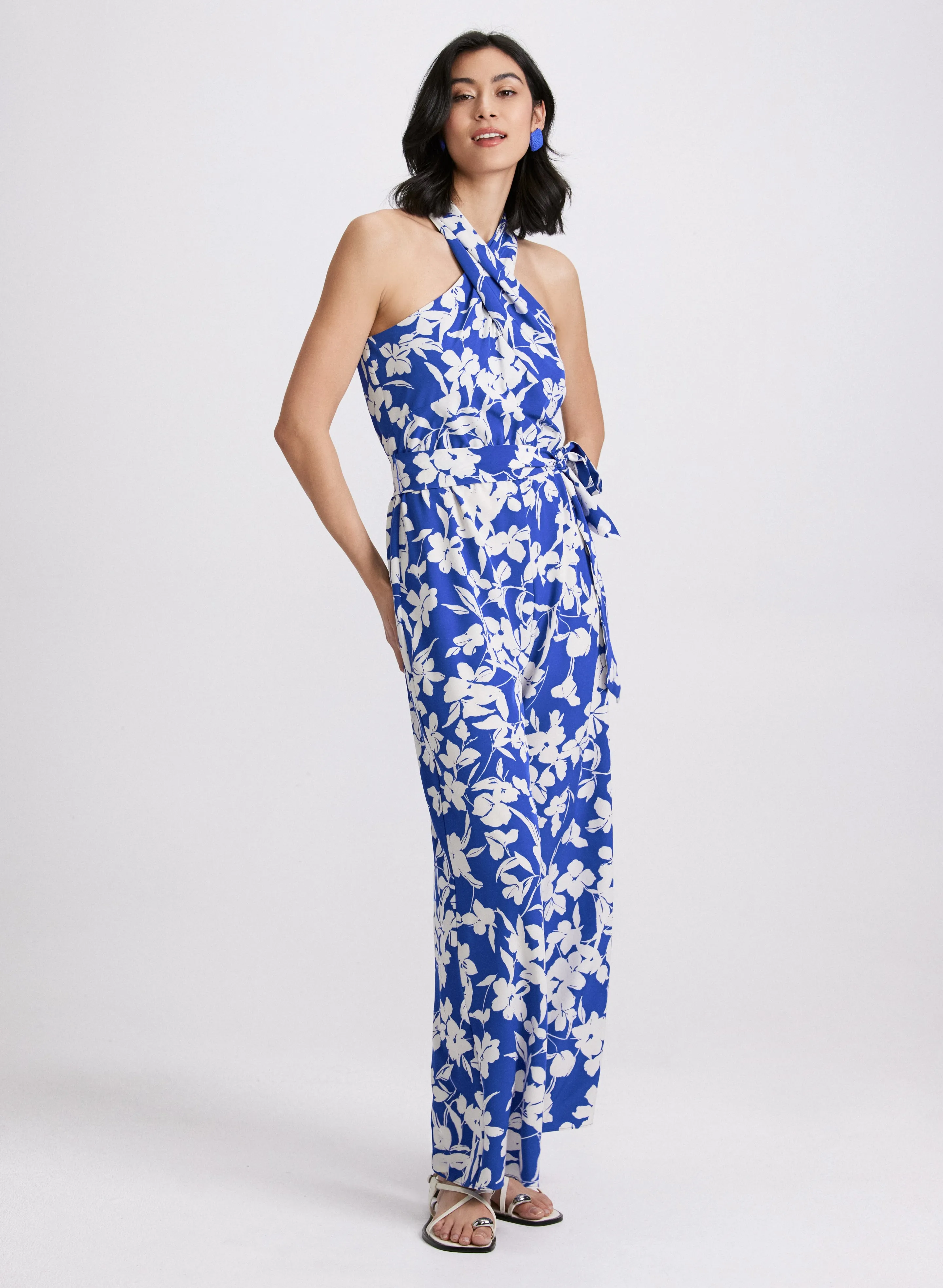 Floral Print Jumpsuit sold by Laura