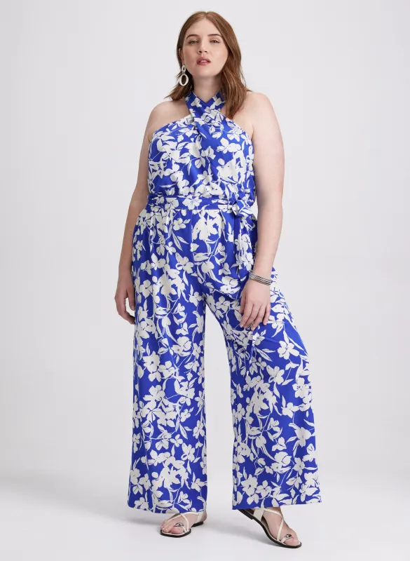 Floral Print Jumpsuit sold by Laura
