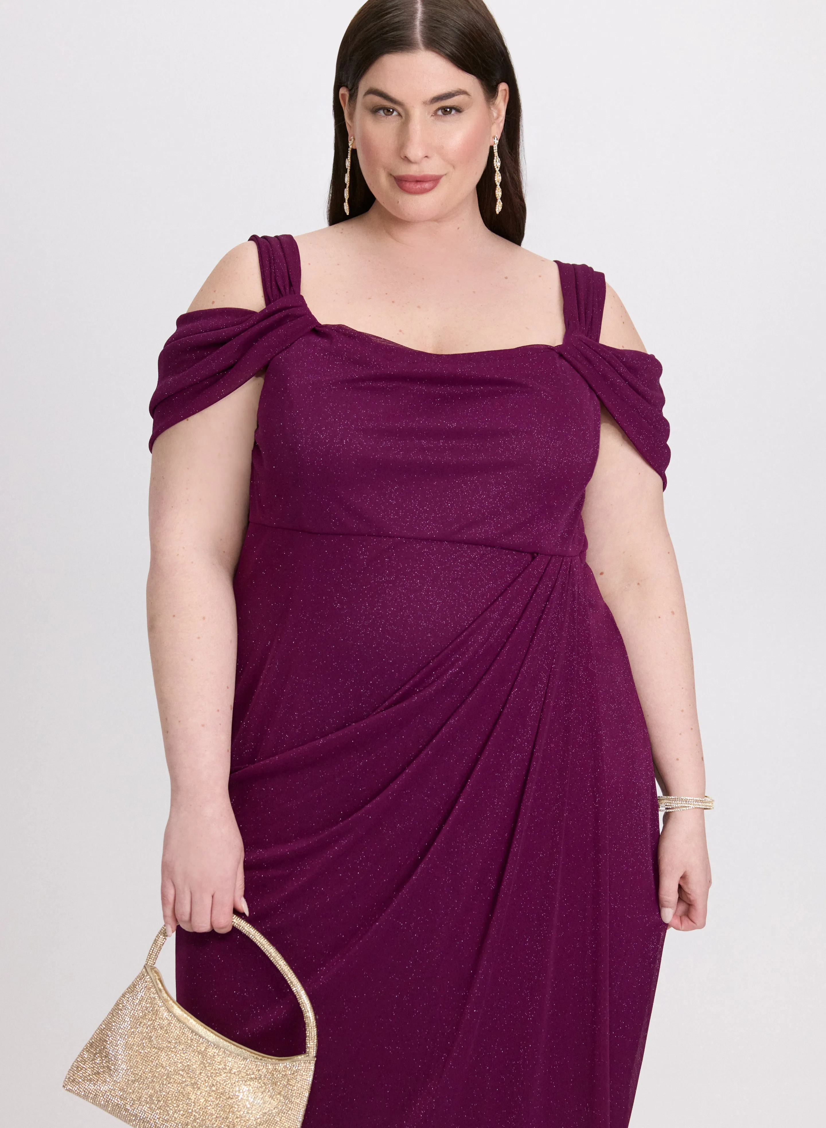 Glitter Mesh Dress sold by Laura product image thumbnail 4