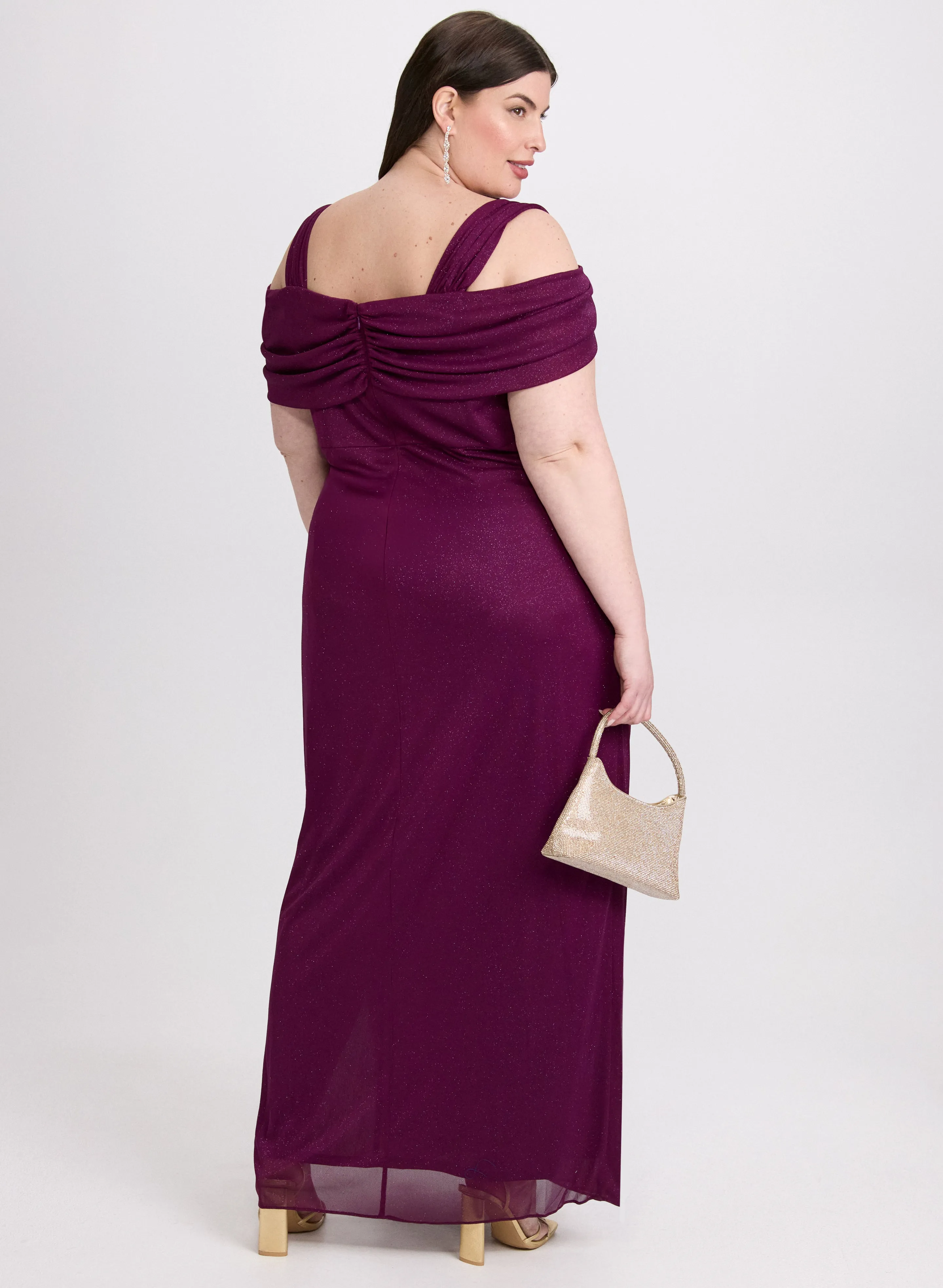 Glitter Mesh Dress sold by Laura product image thumbnail 3