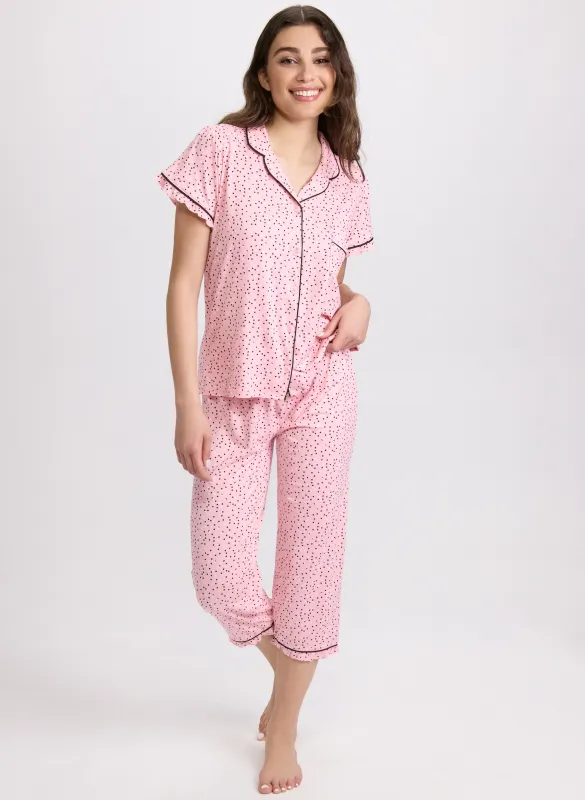 Polka Dot Pyjama Set sold by Laura