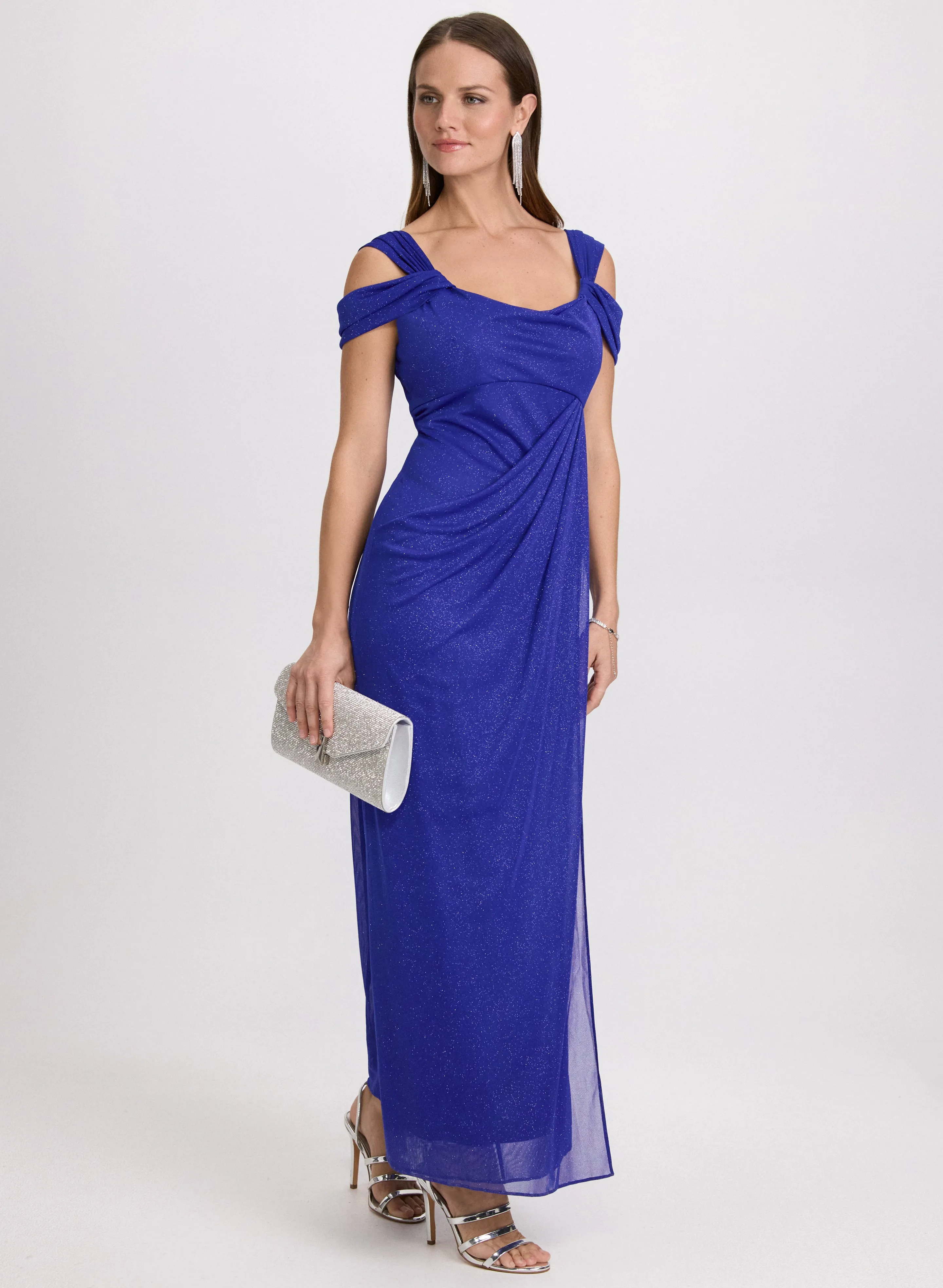 Glitter Mesh Dress sold by Laura