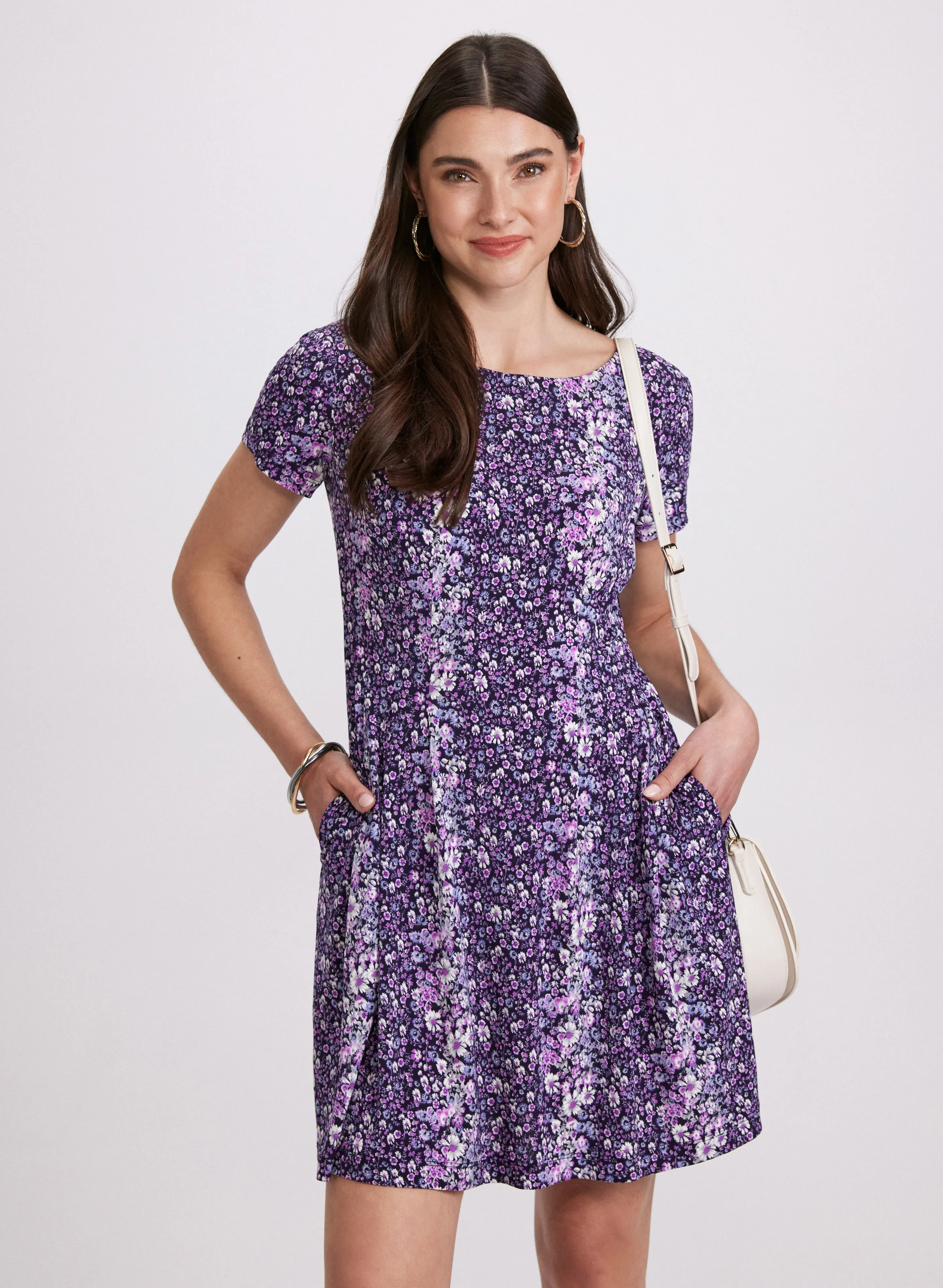 Floral Jersey Dress sold by Laura product image thumbnail 2