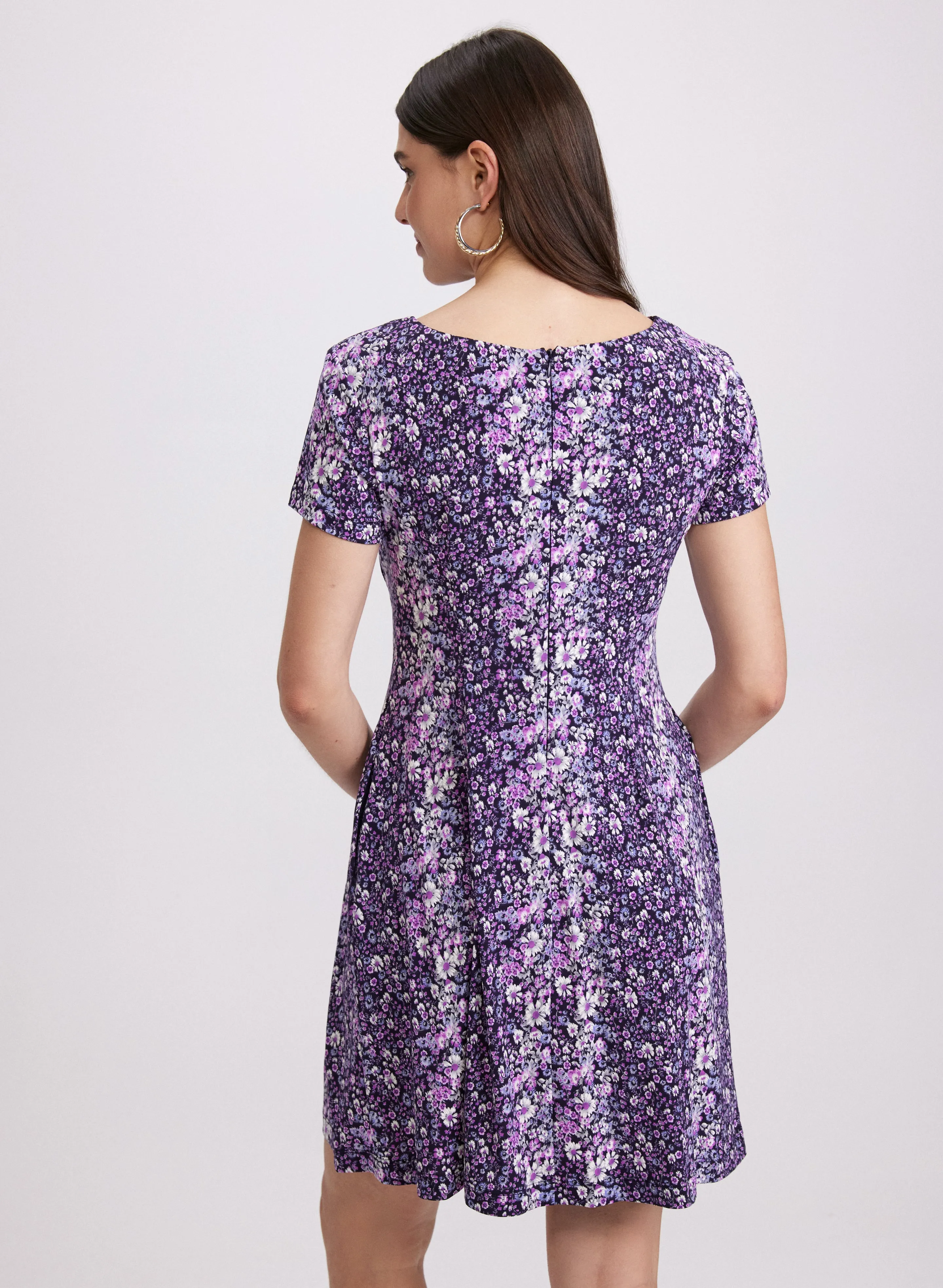 Floral Jersey Dress sold by Laura product image thumbnail 4