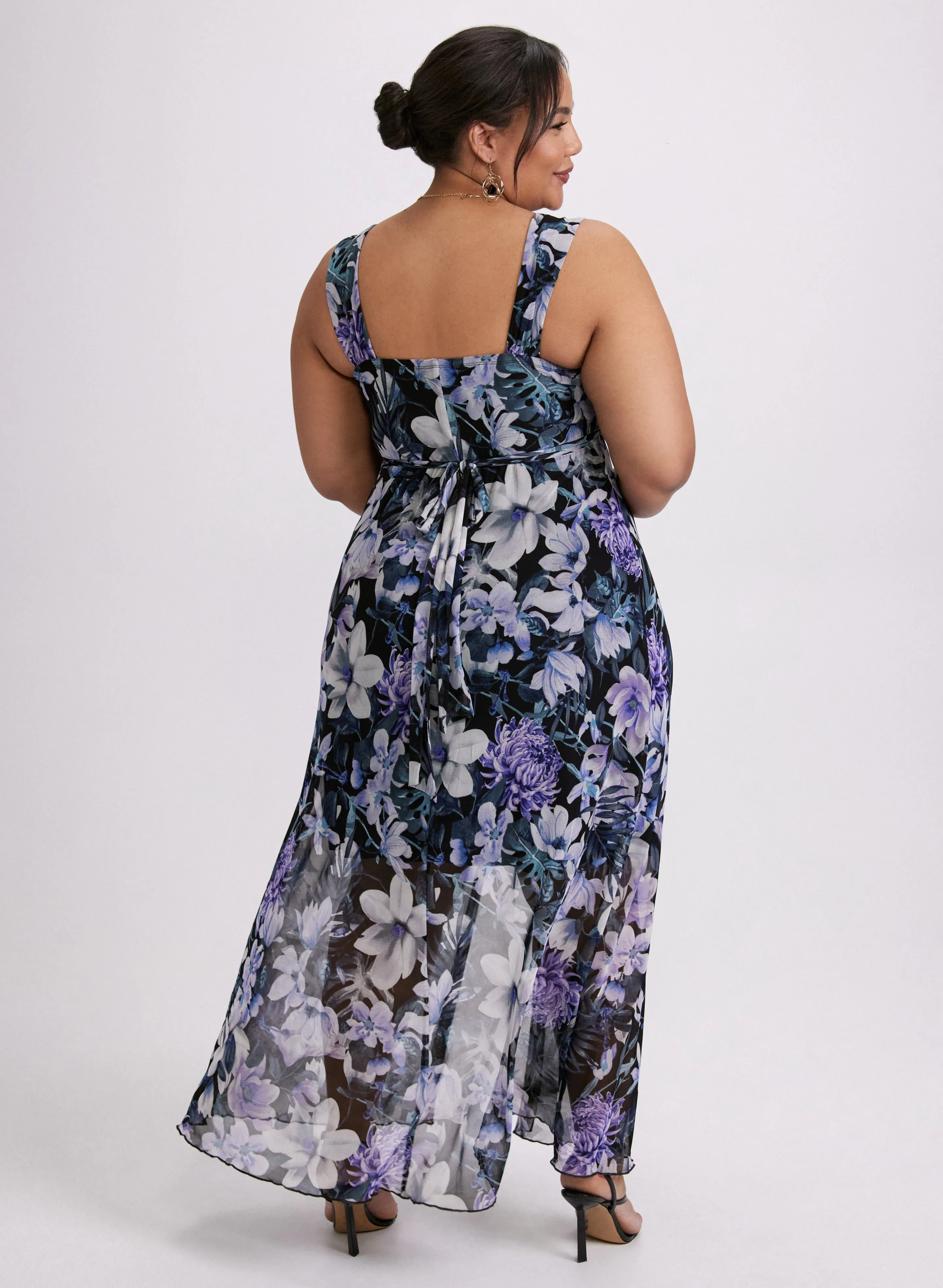 Floral Mesh Dress sold by Laura product image thumbnail 3