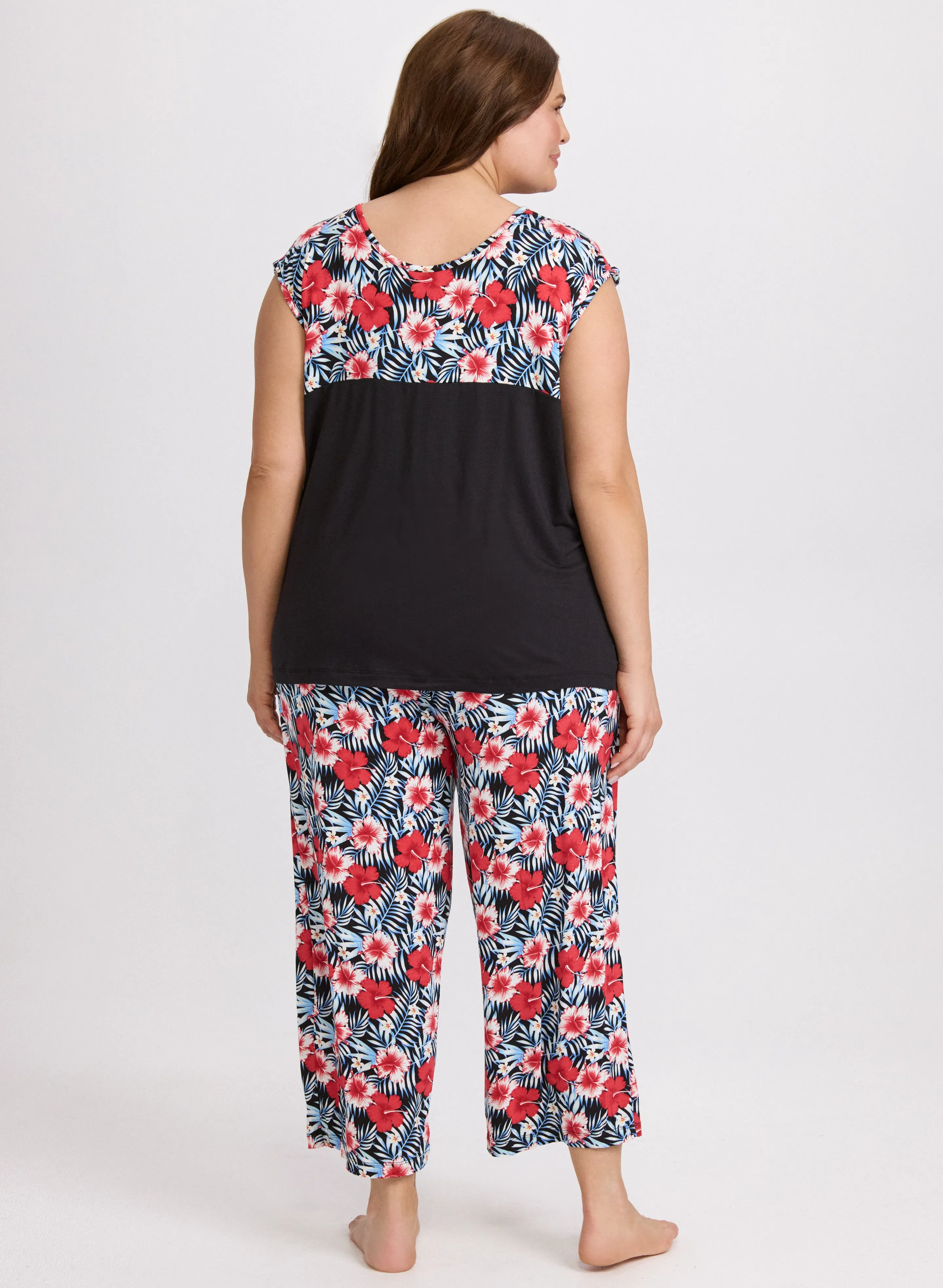 Tropical Print Pyjama Set sold by Laura product image thumbnail 3