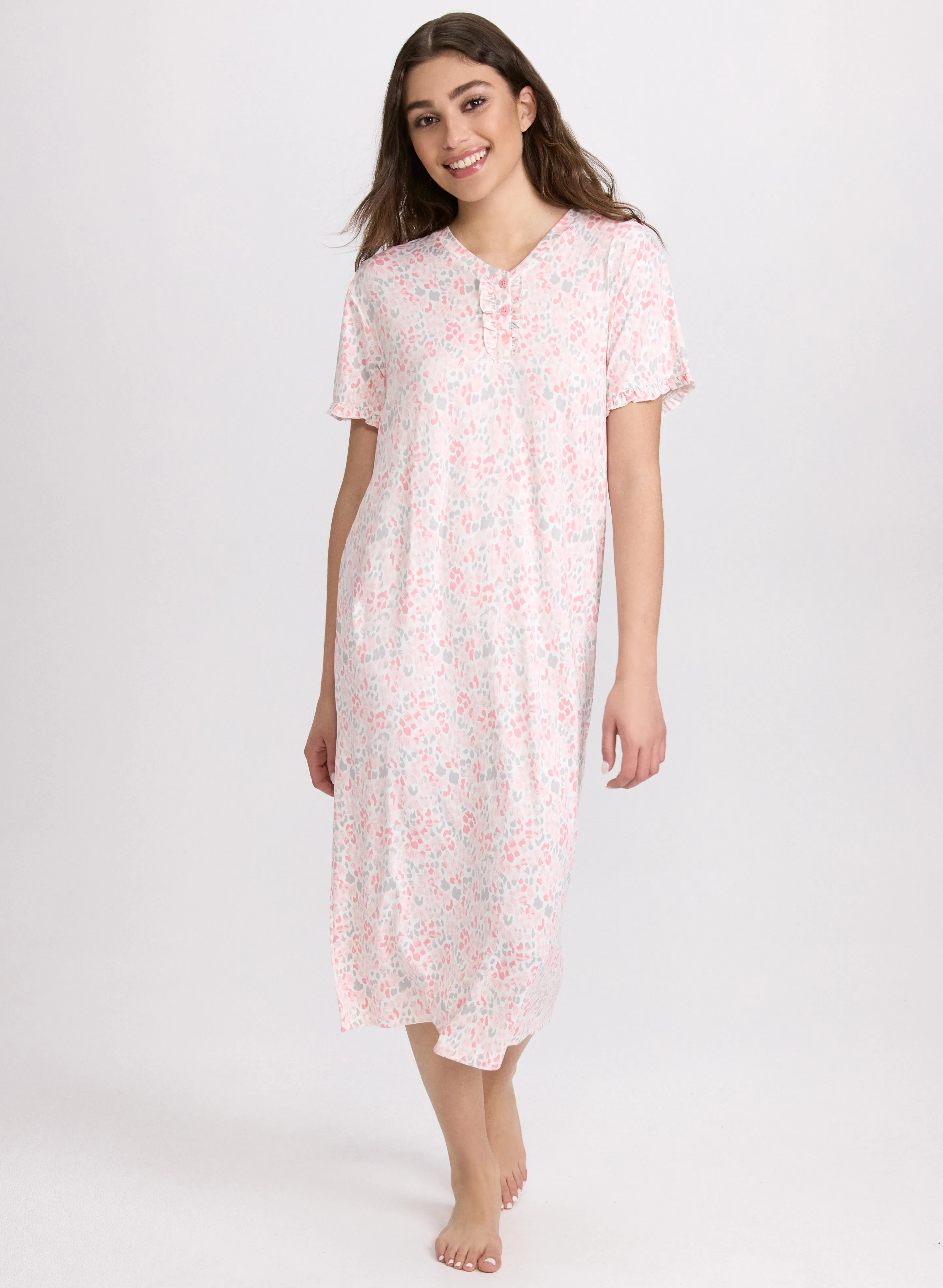 Leopard Print Night Dress sold by Laura